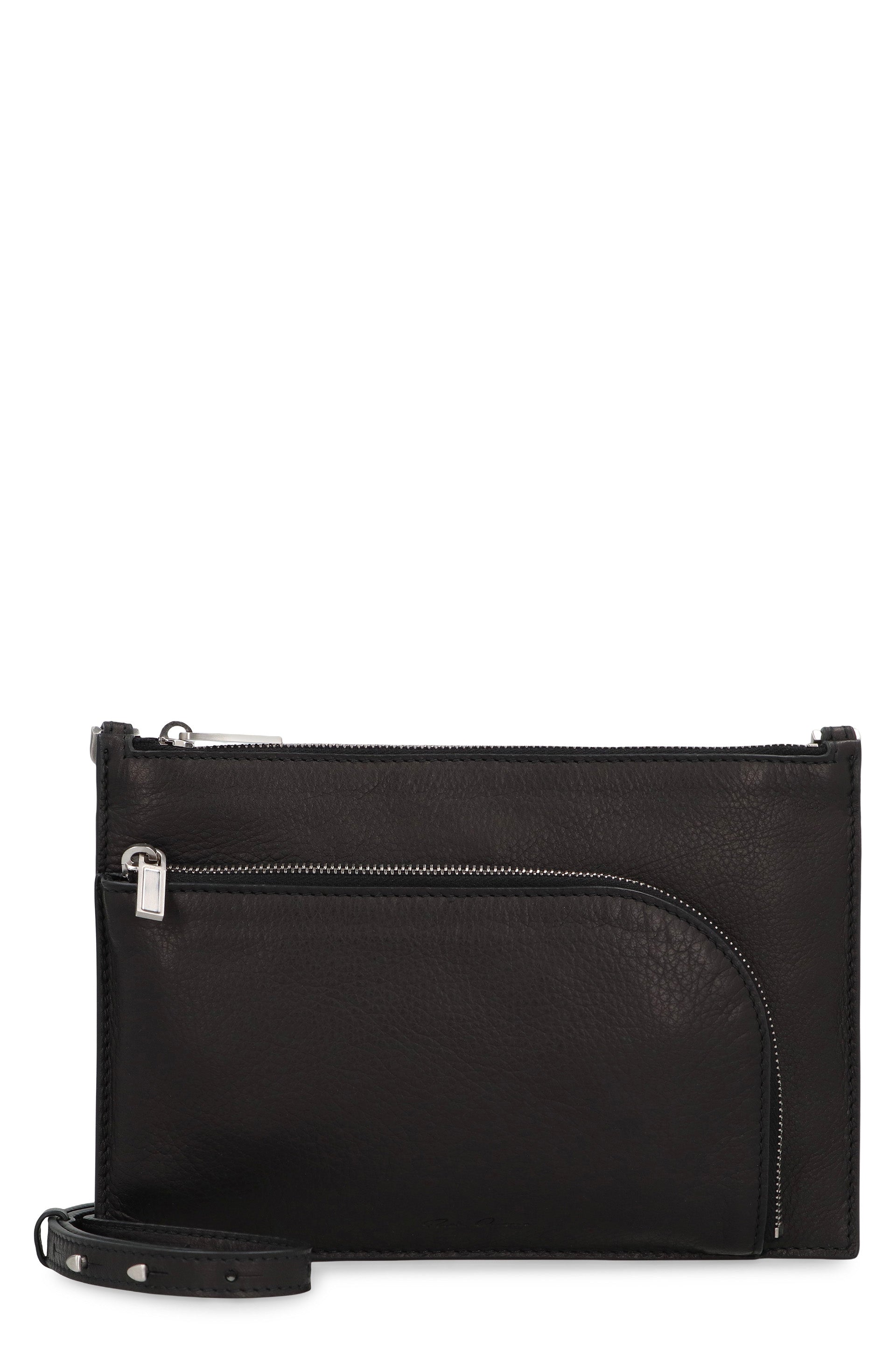 Leather clutch