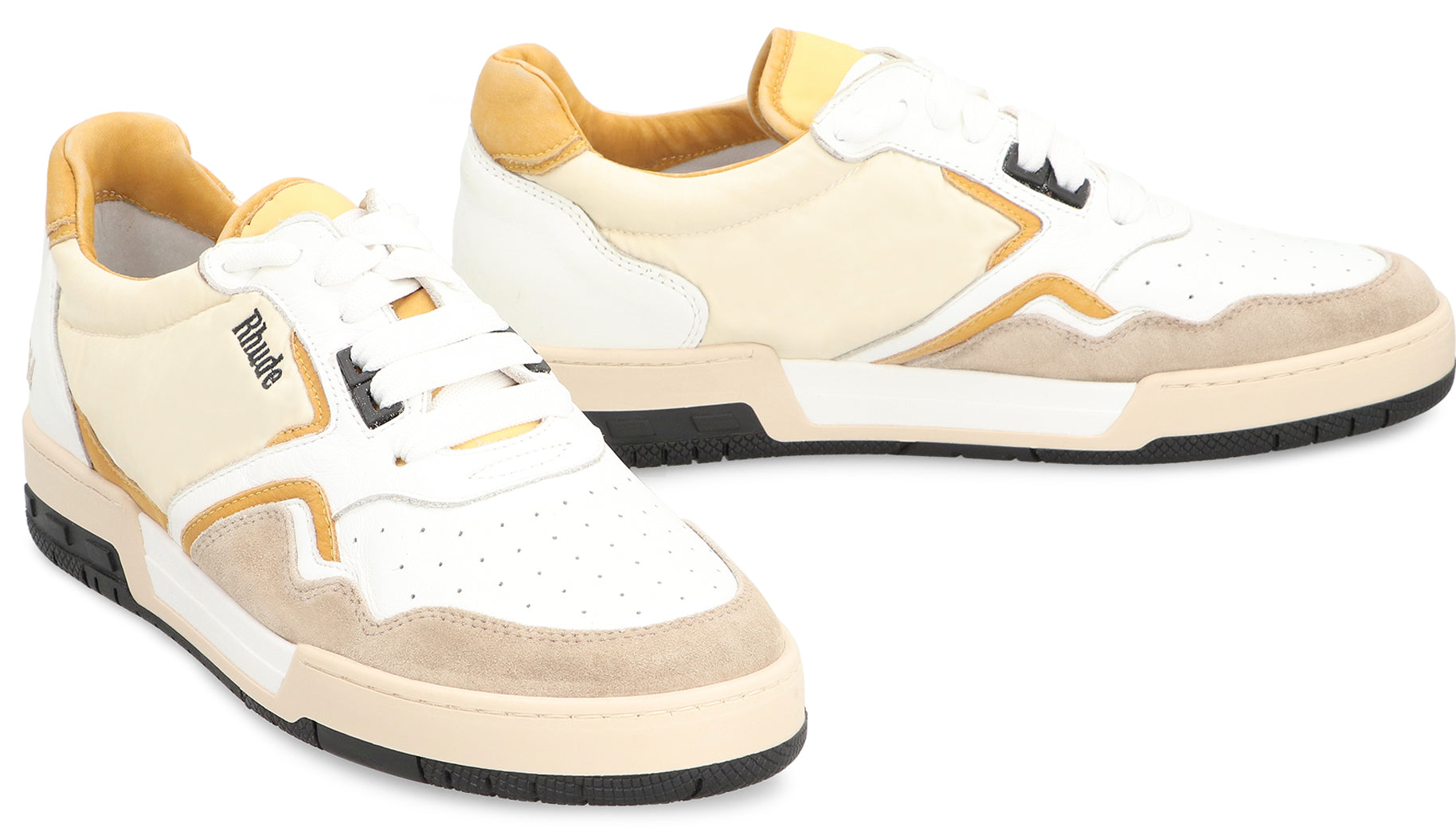 Racing low-top sneakers