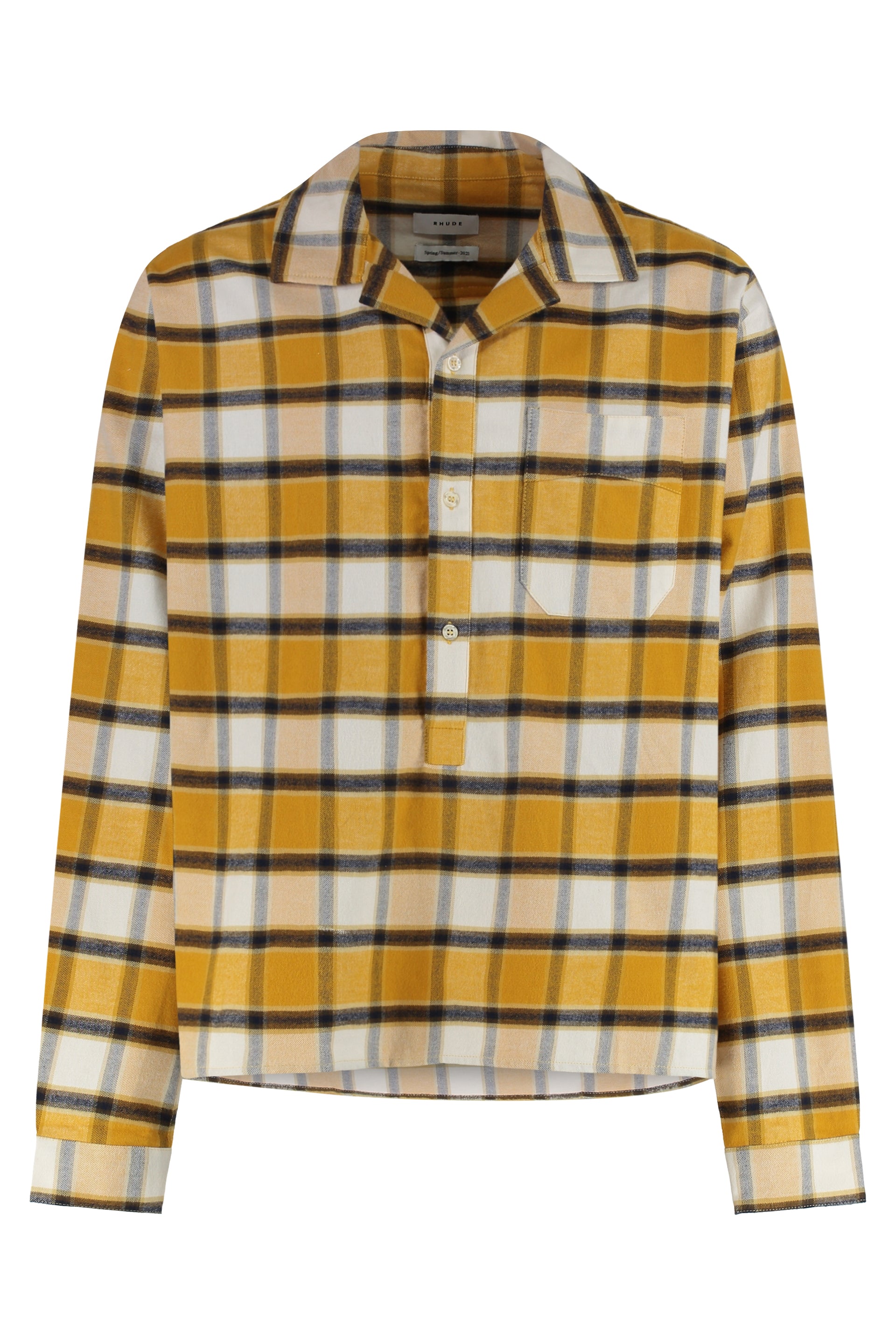 Checked cotton shirt