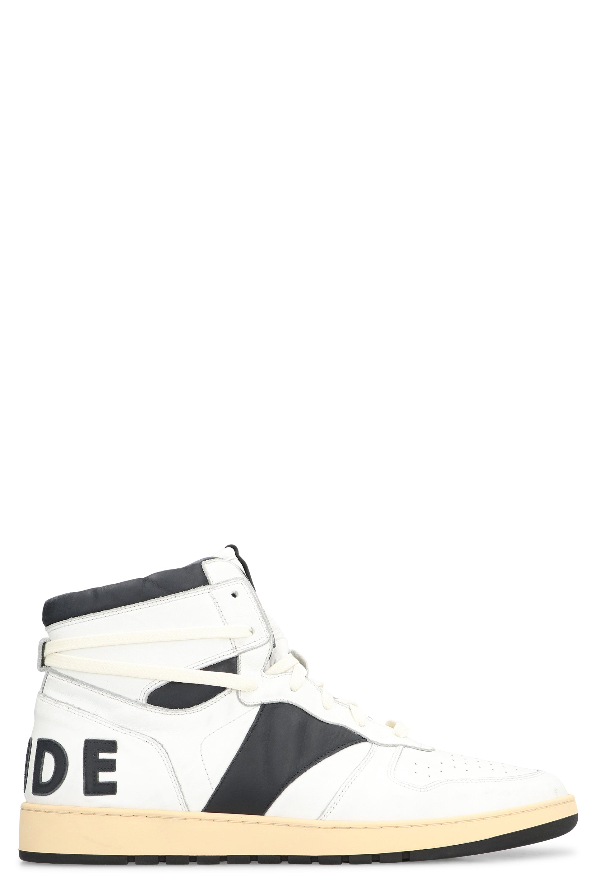 Rhecess leather high-top sneakers