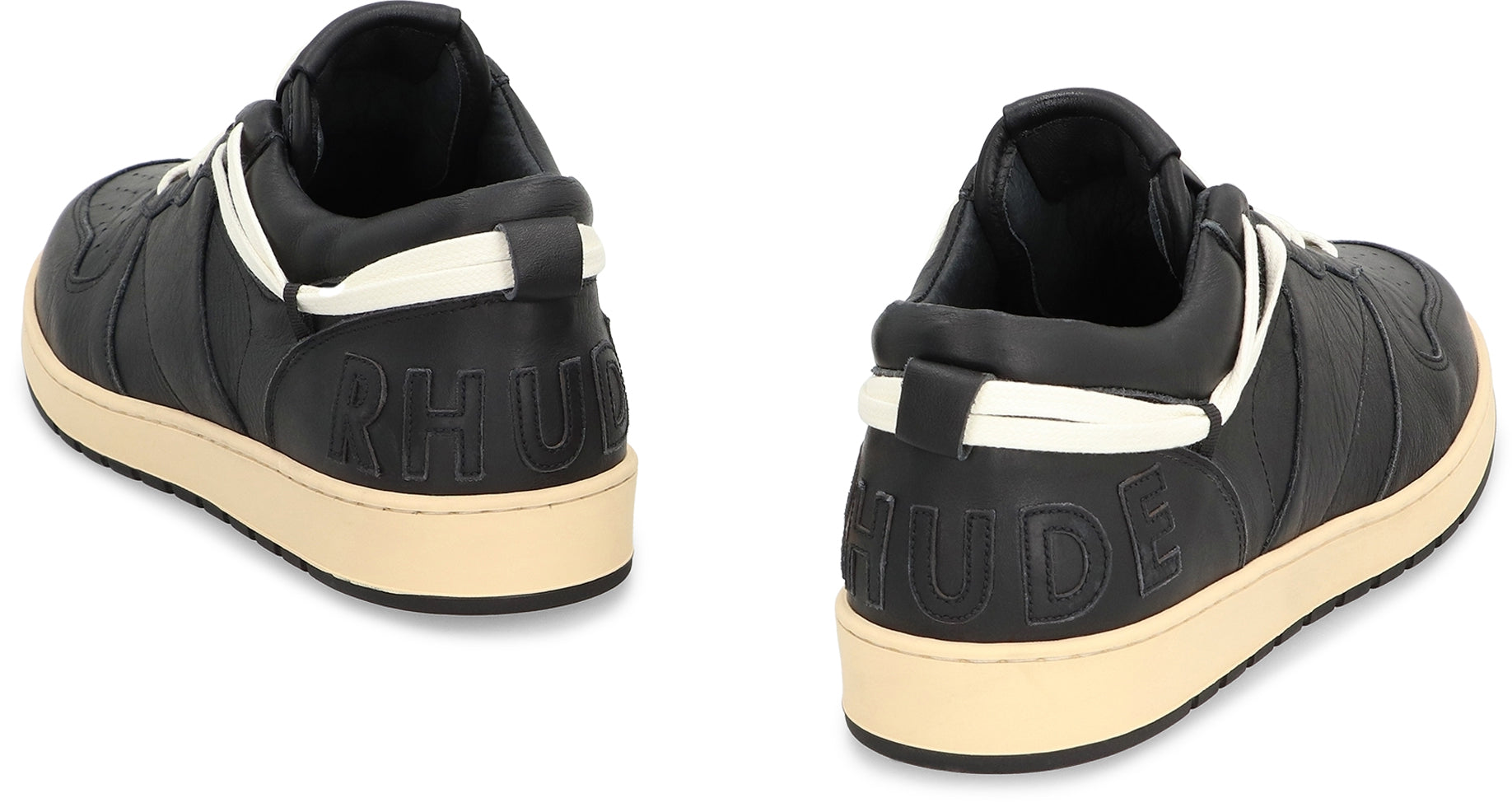 Rhecess leather low-top sneakers