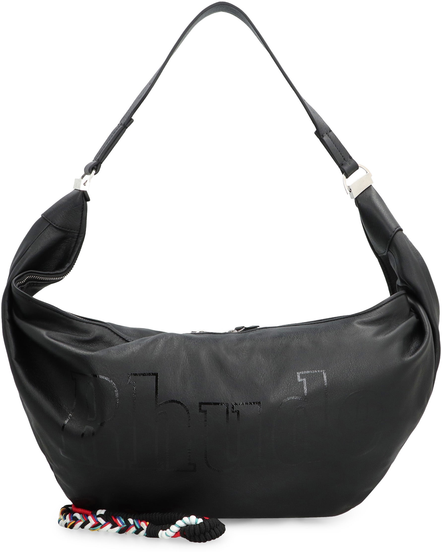 Leather messenger bag