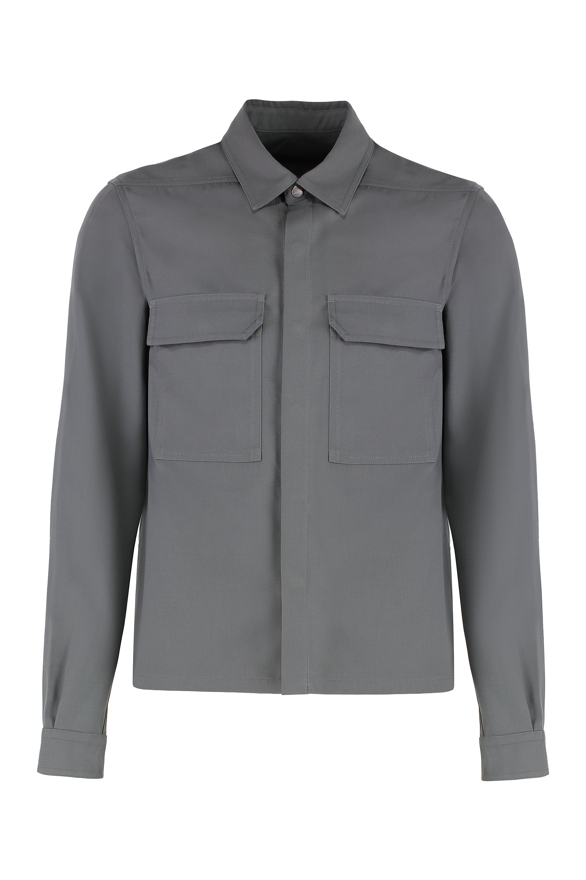 Technical fabric overshirt