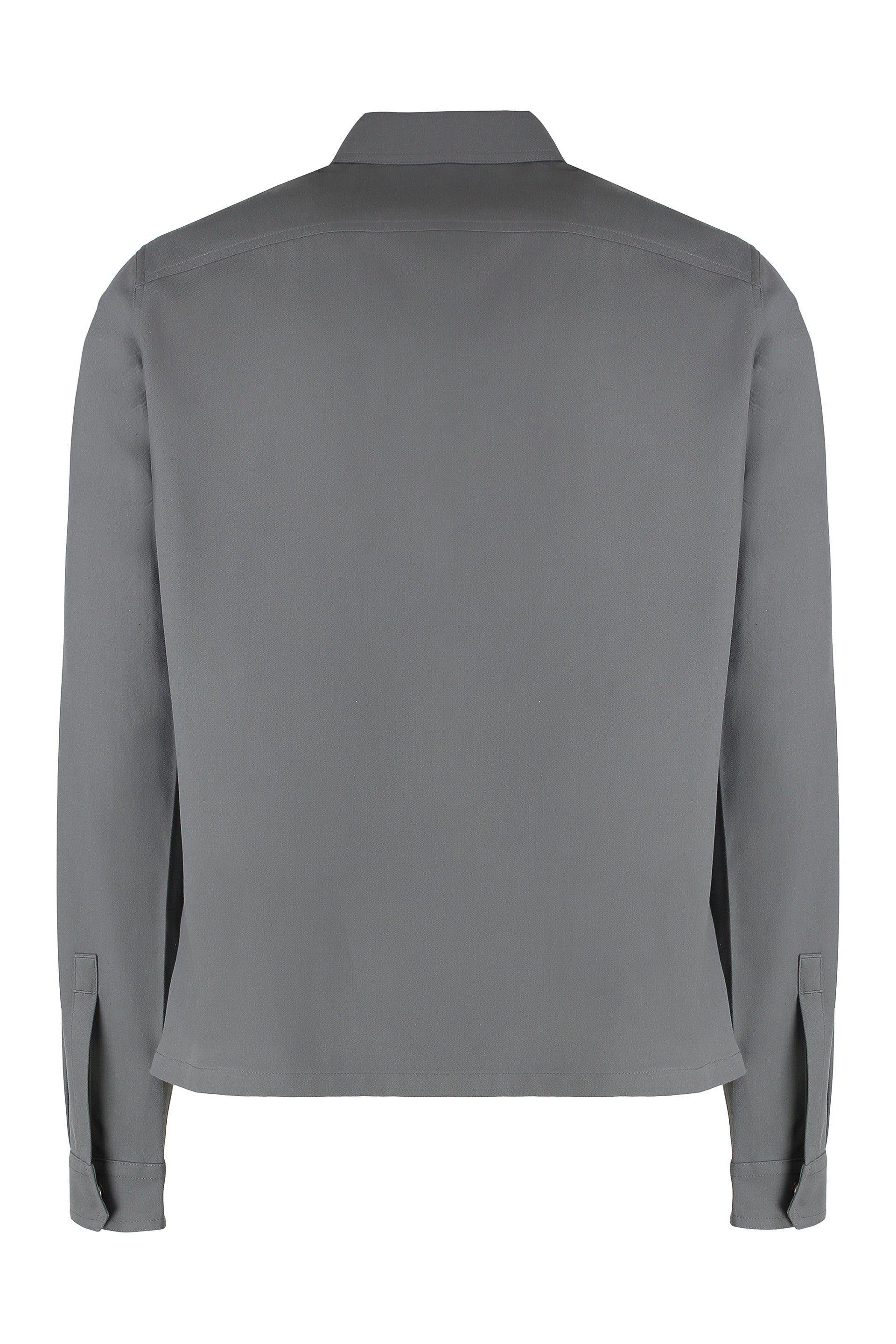 Technical fabric overshirt