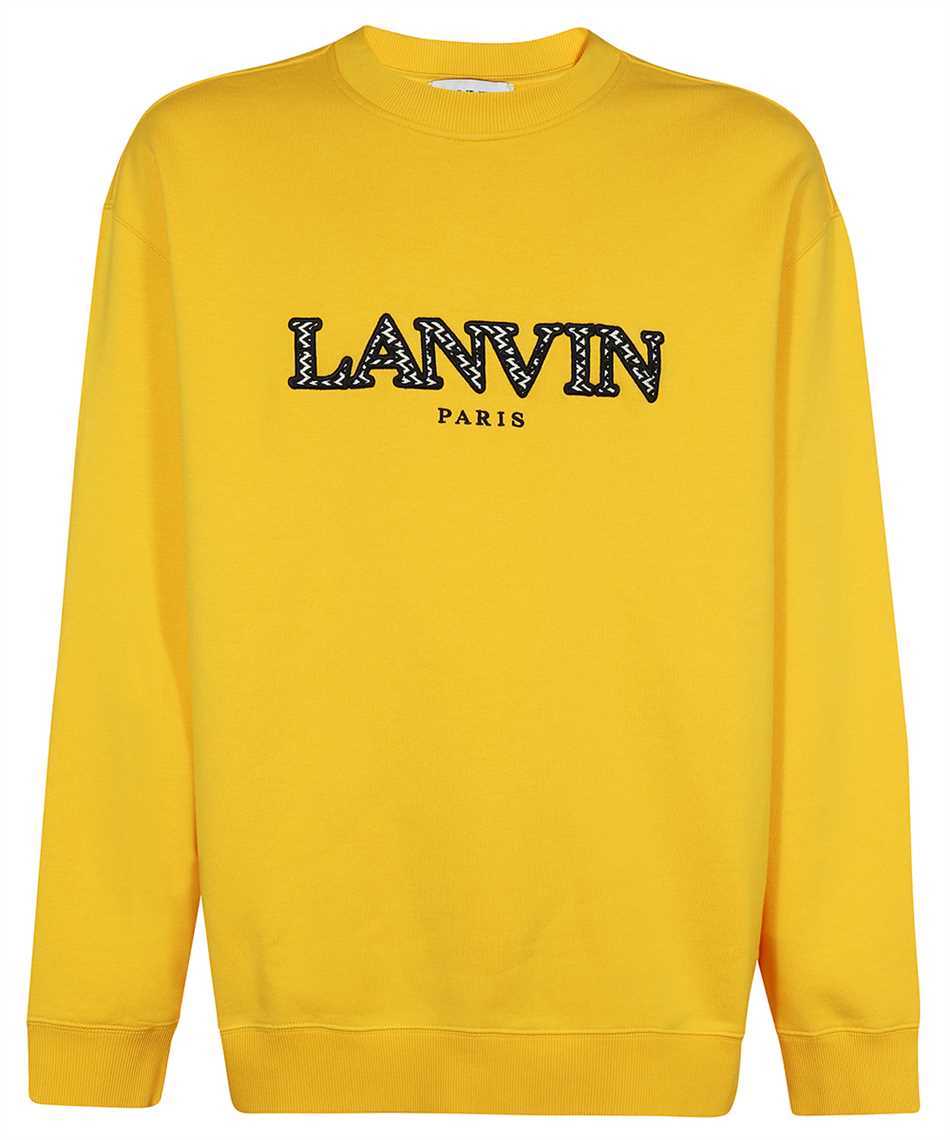 Cotton crew-neck sweatshirt