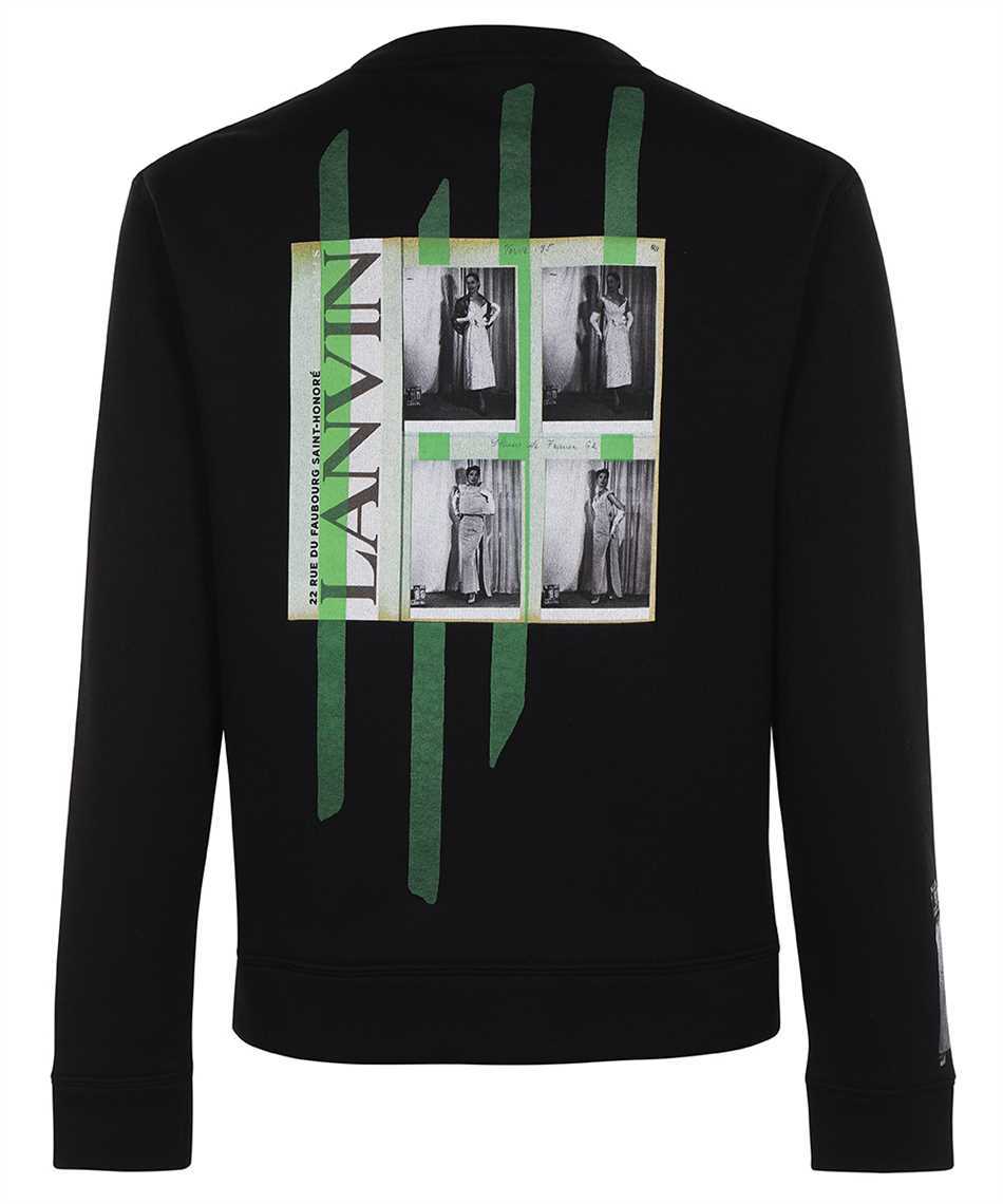 Cotton crew-neck sweatshirt