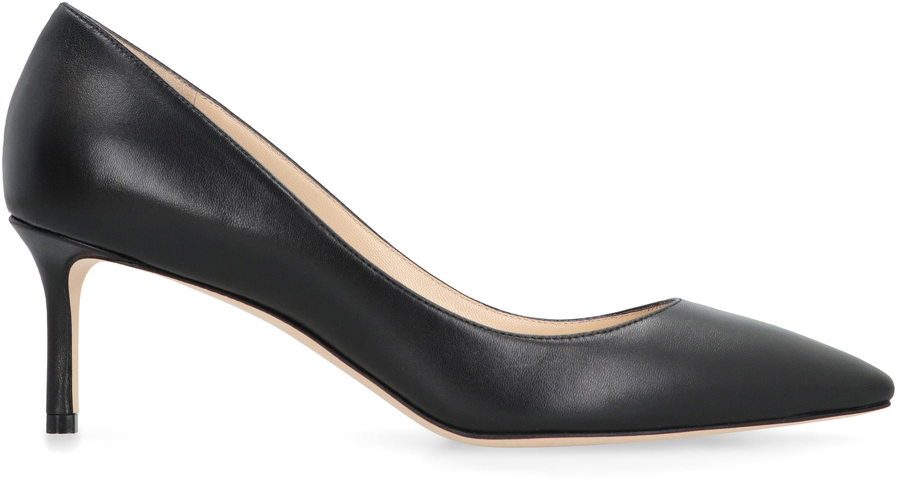 Romy 60 leather pumps