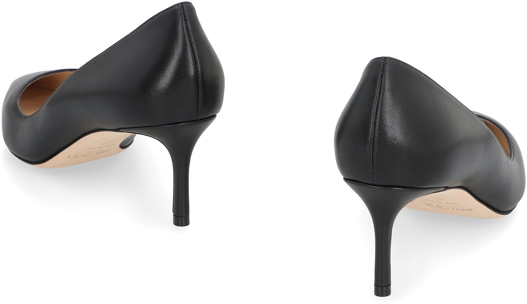 Romy 60 leather pumps