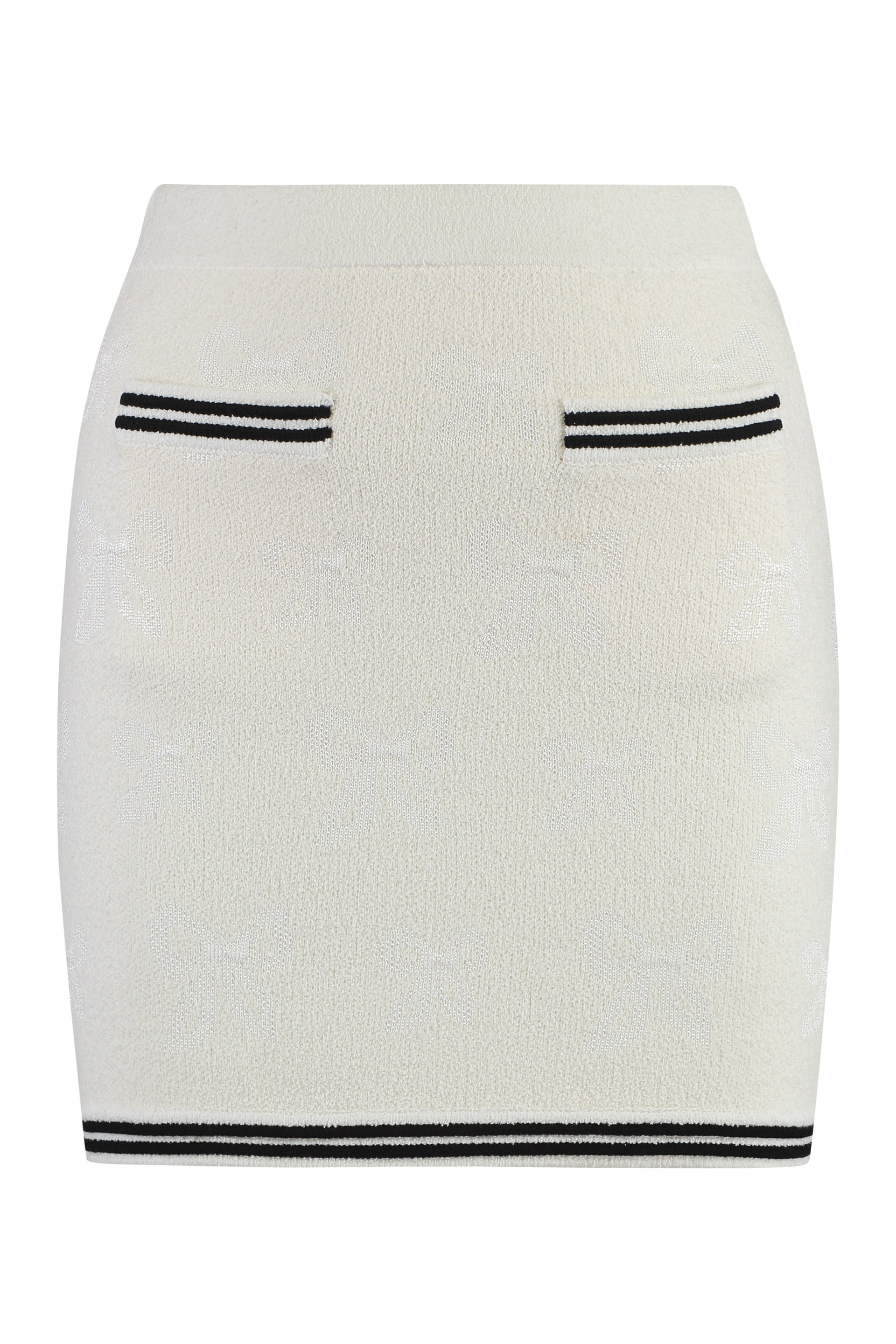 Knitted mini skirt
