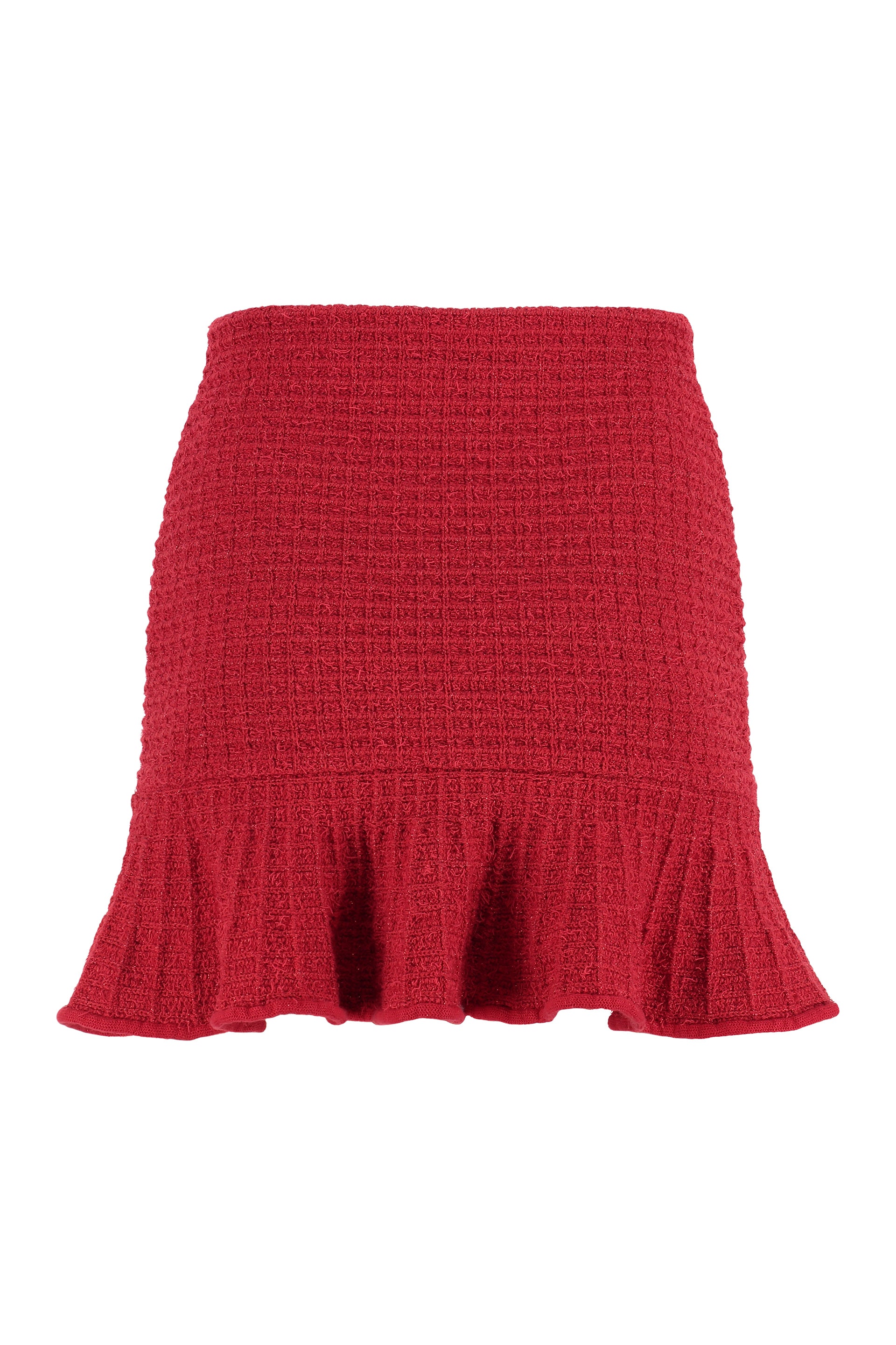 Knitted mini skirt