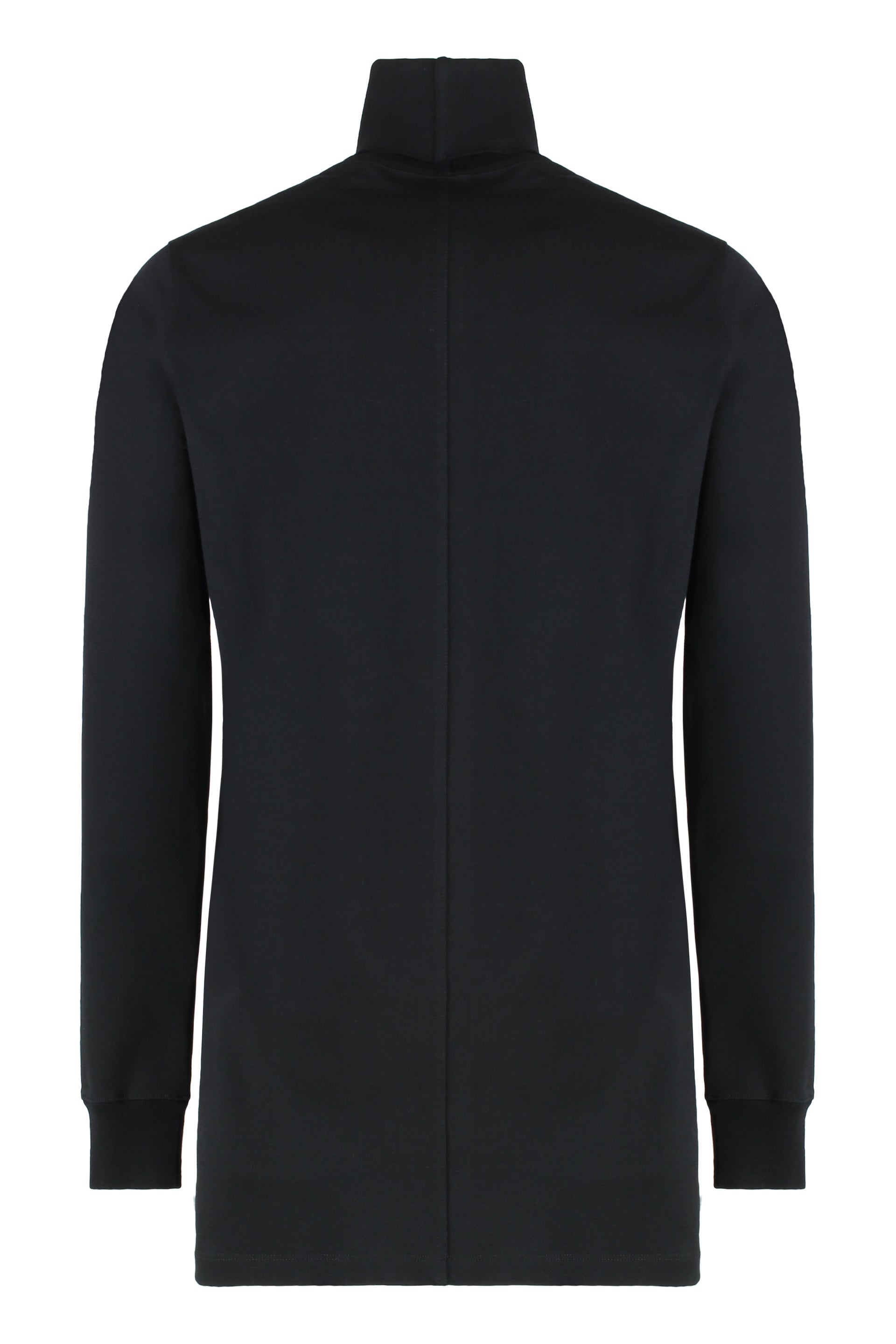 Long sleeve cotton turtleneck