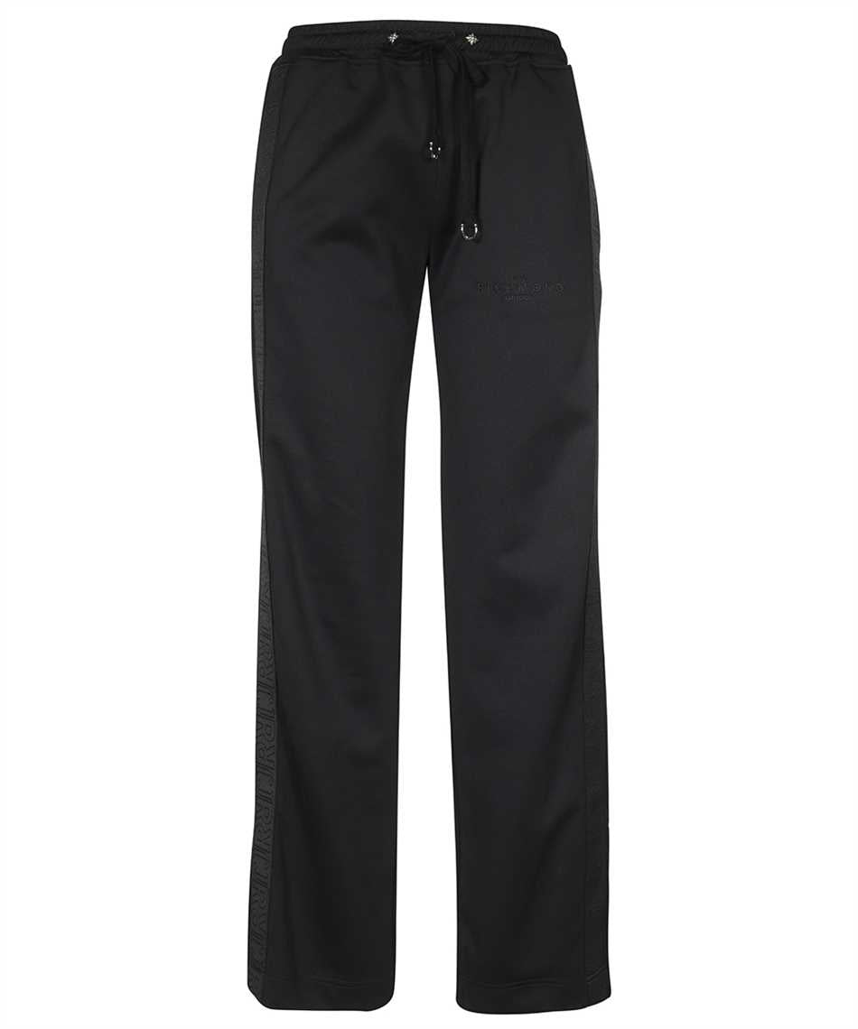 Techno fabric track pants