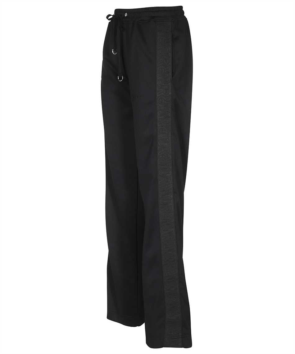 Techno fabric track pants