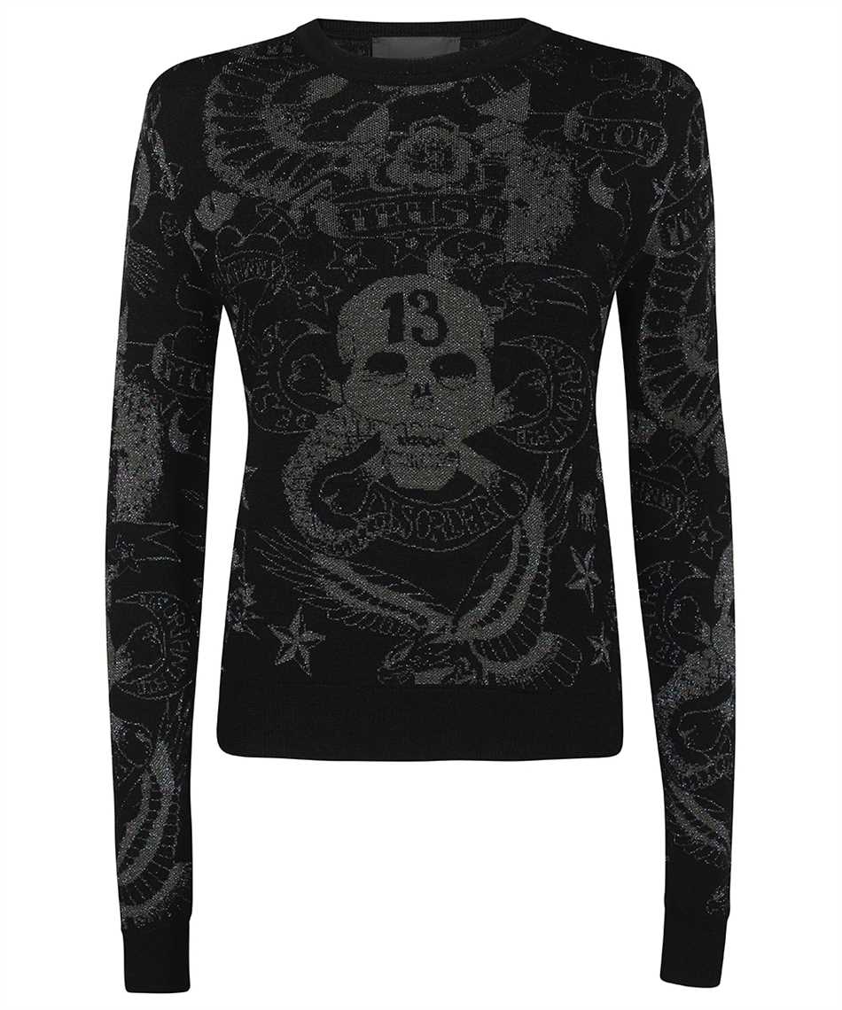 Long sleeve crew-neck sweater