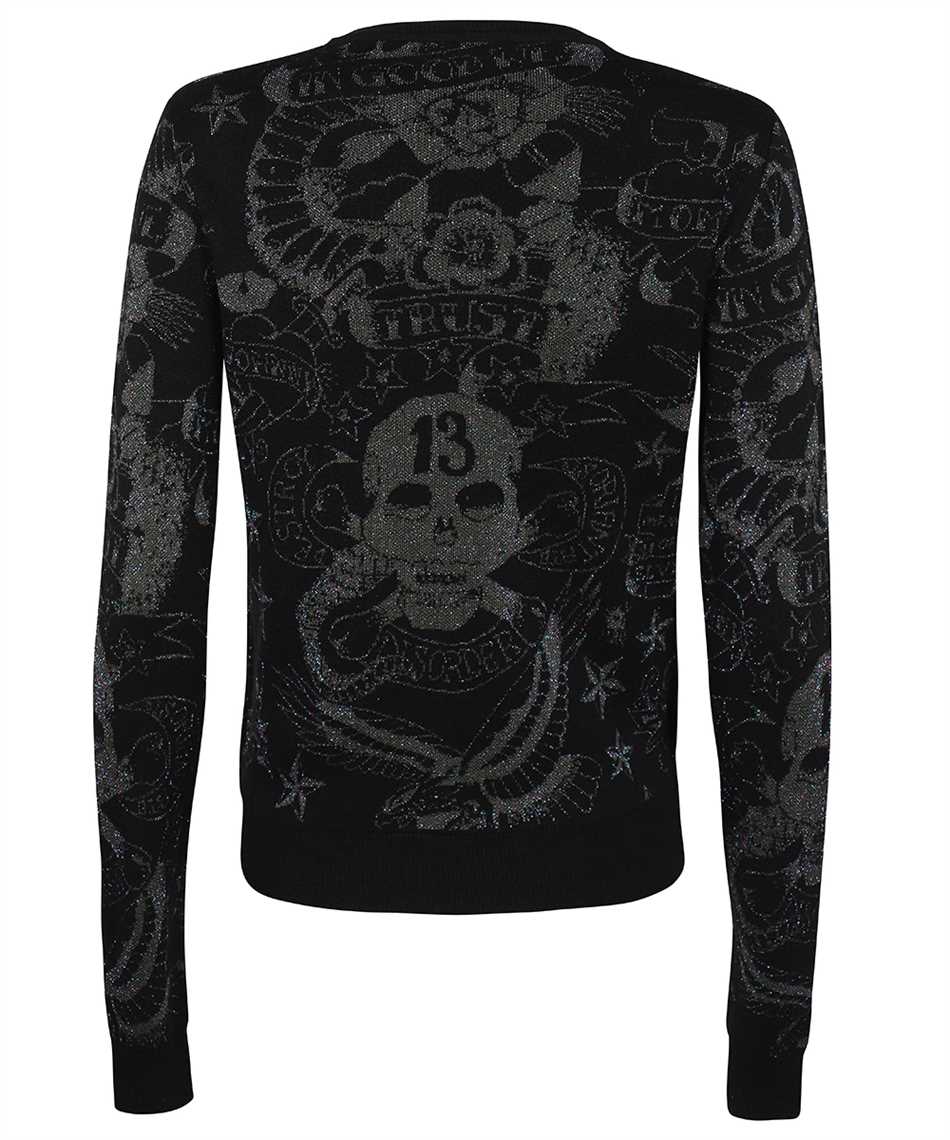 Long sleeve crew-neck sweater