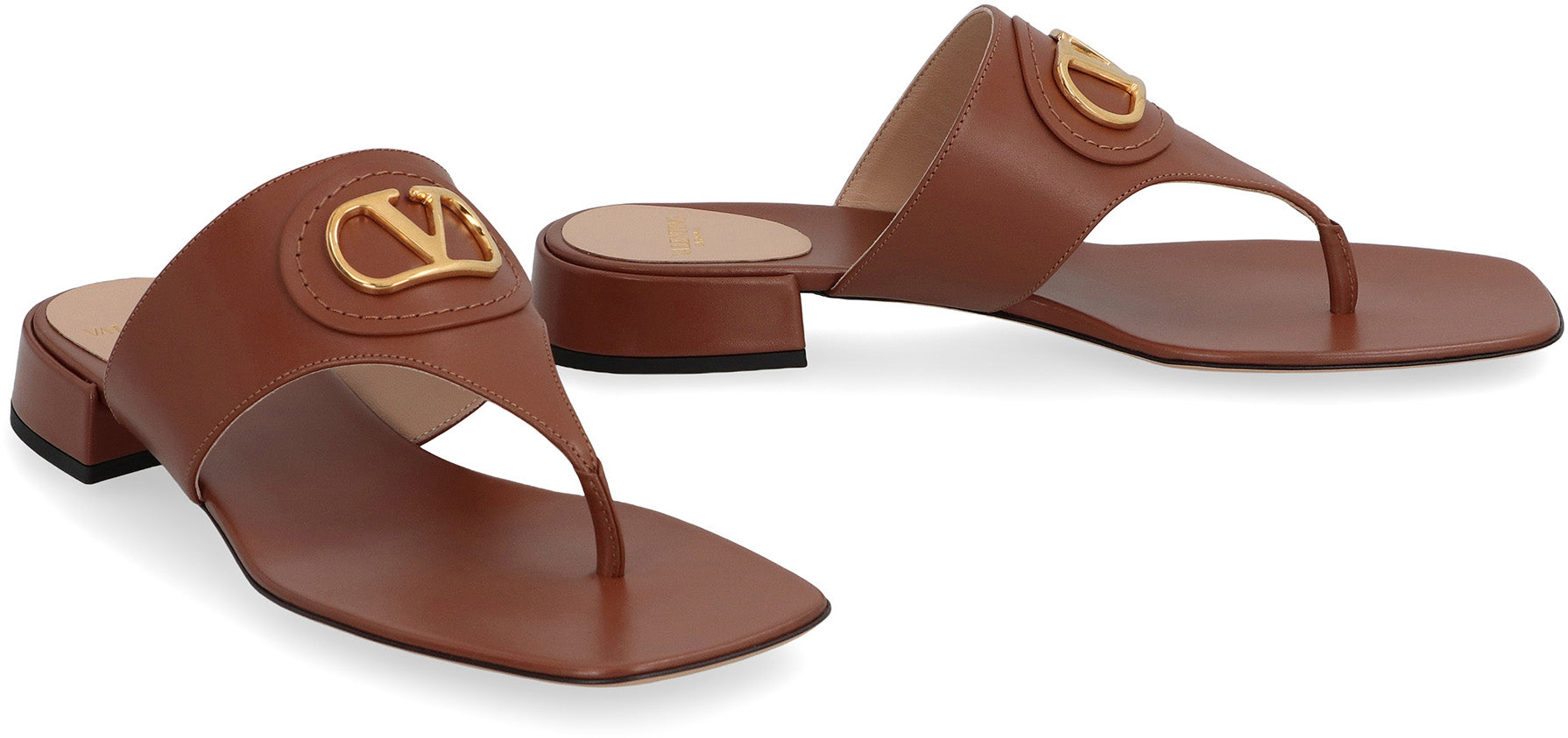 Valentino Garavani - VLogo Signature Leather slides