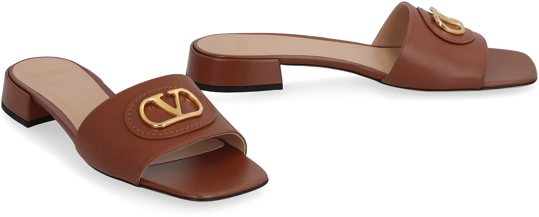 Valentino Garavani - VLogo Signature Leather slides
