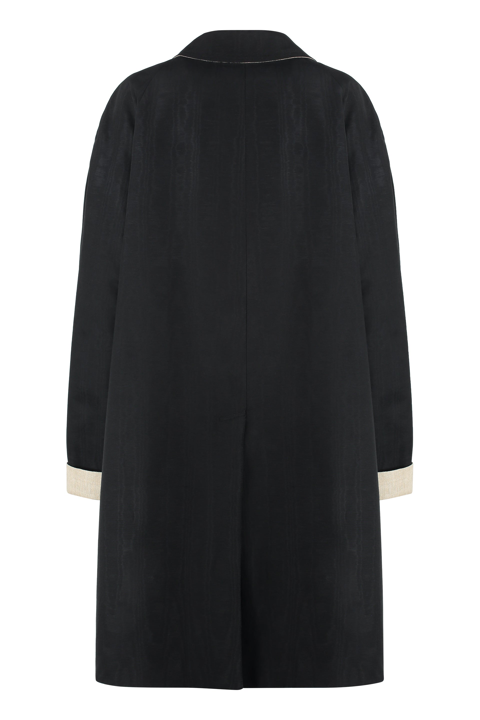 Reversible trench-coat