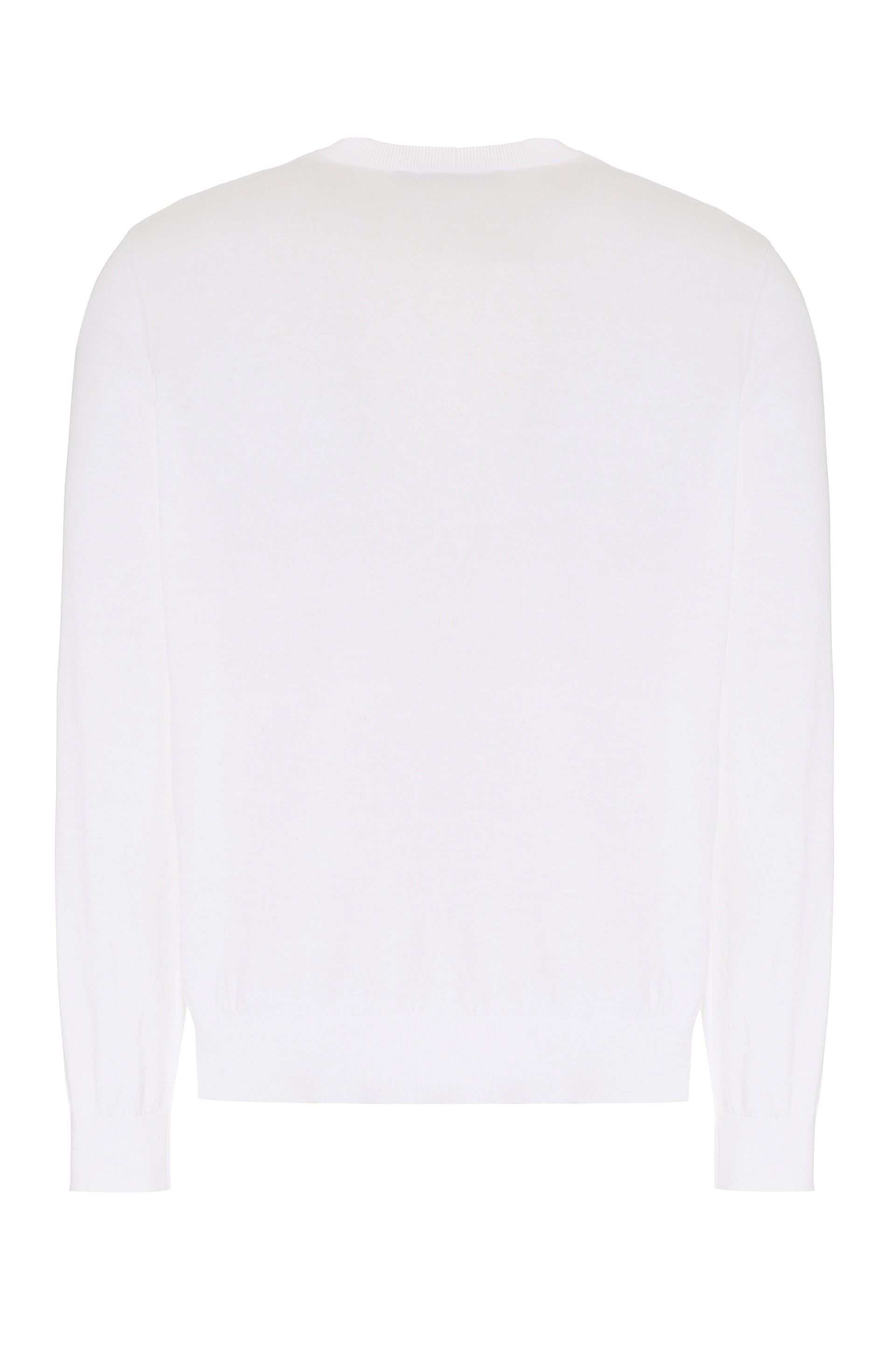 Cotton crew-neck sweater