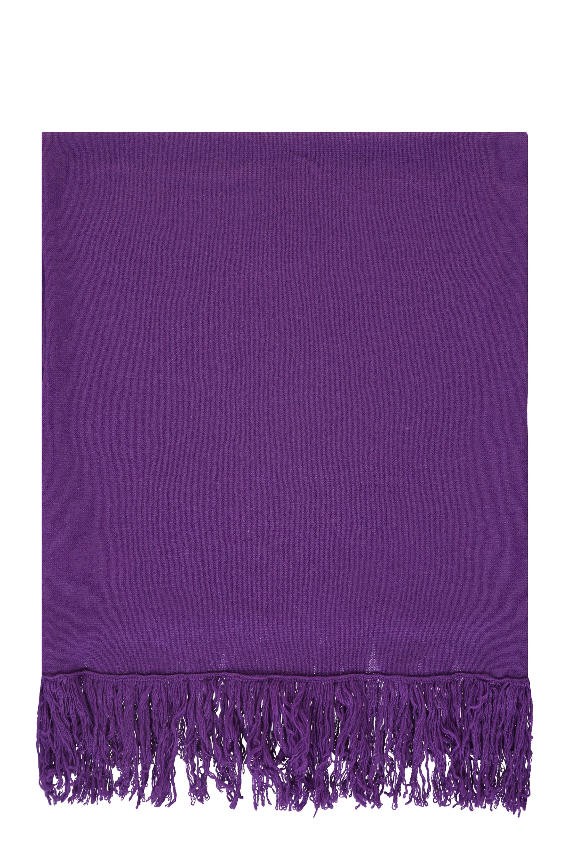 Fringed scarf