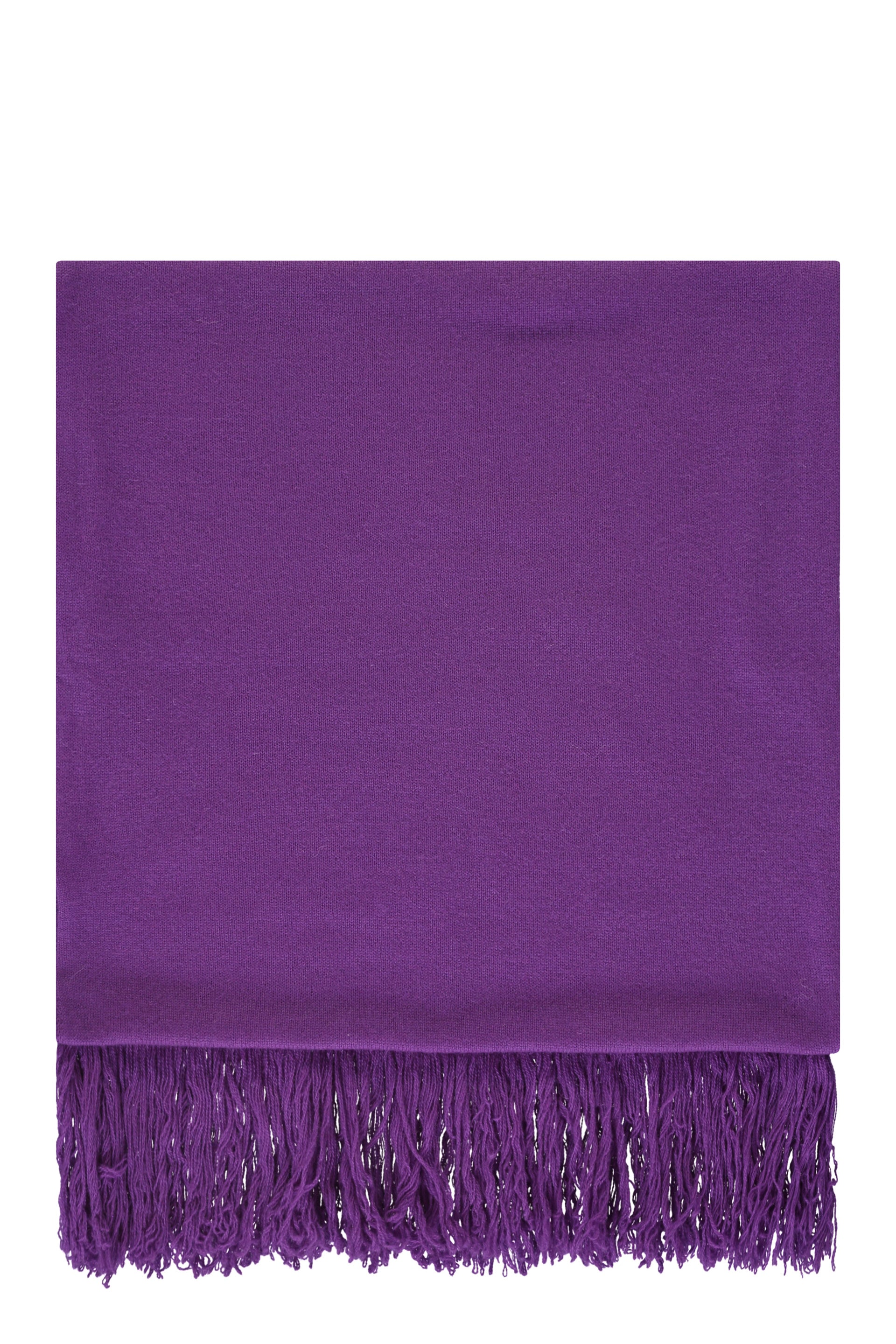 Fringed scarf
