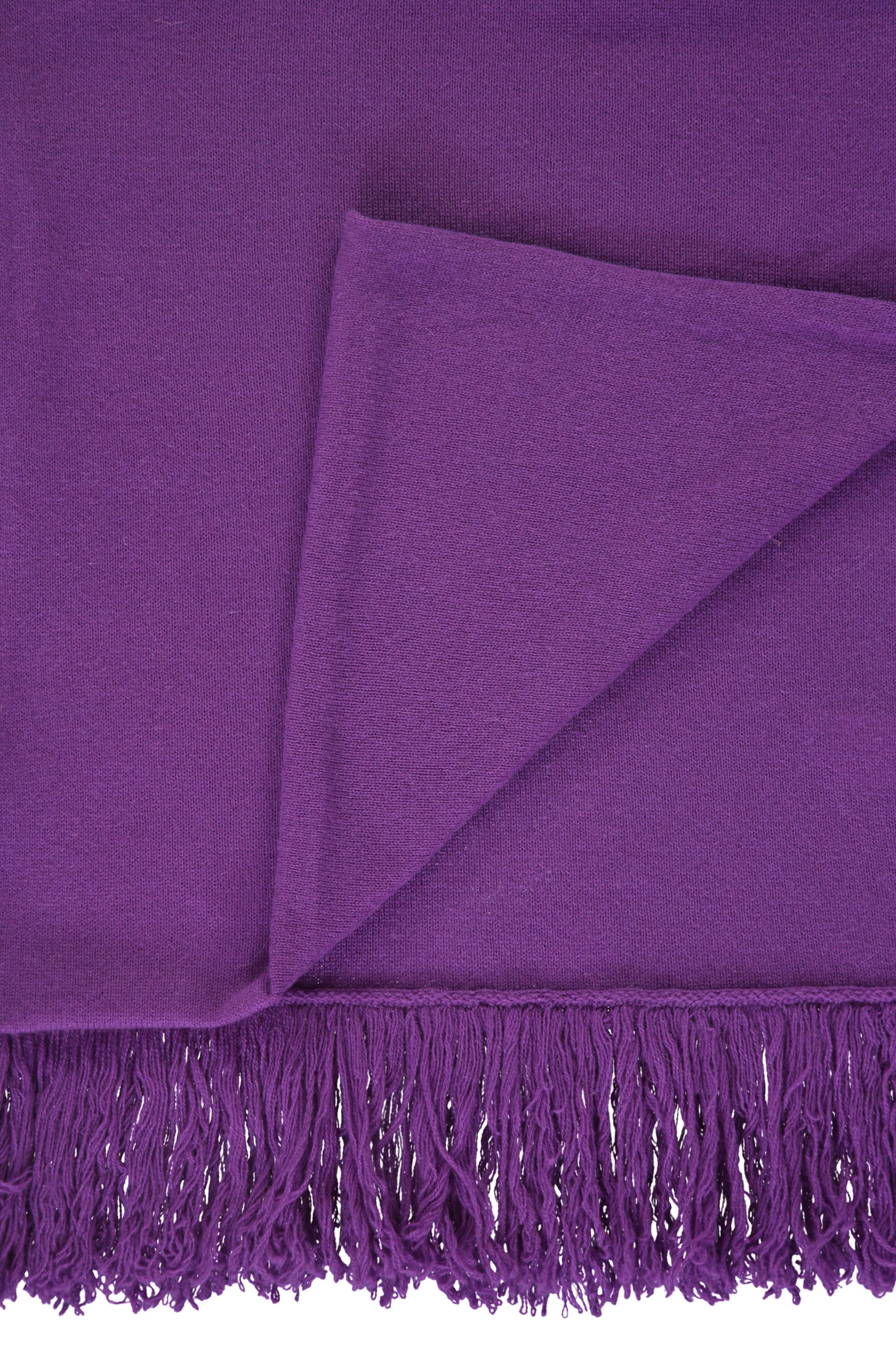 Fringed scarf