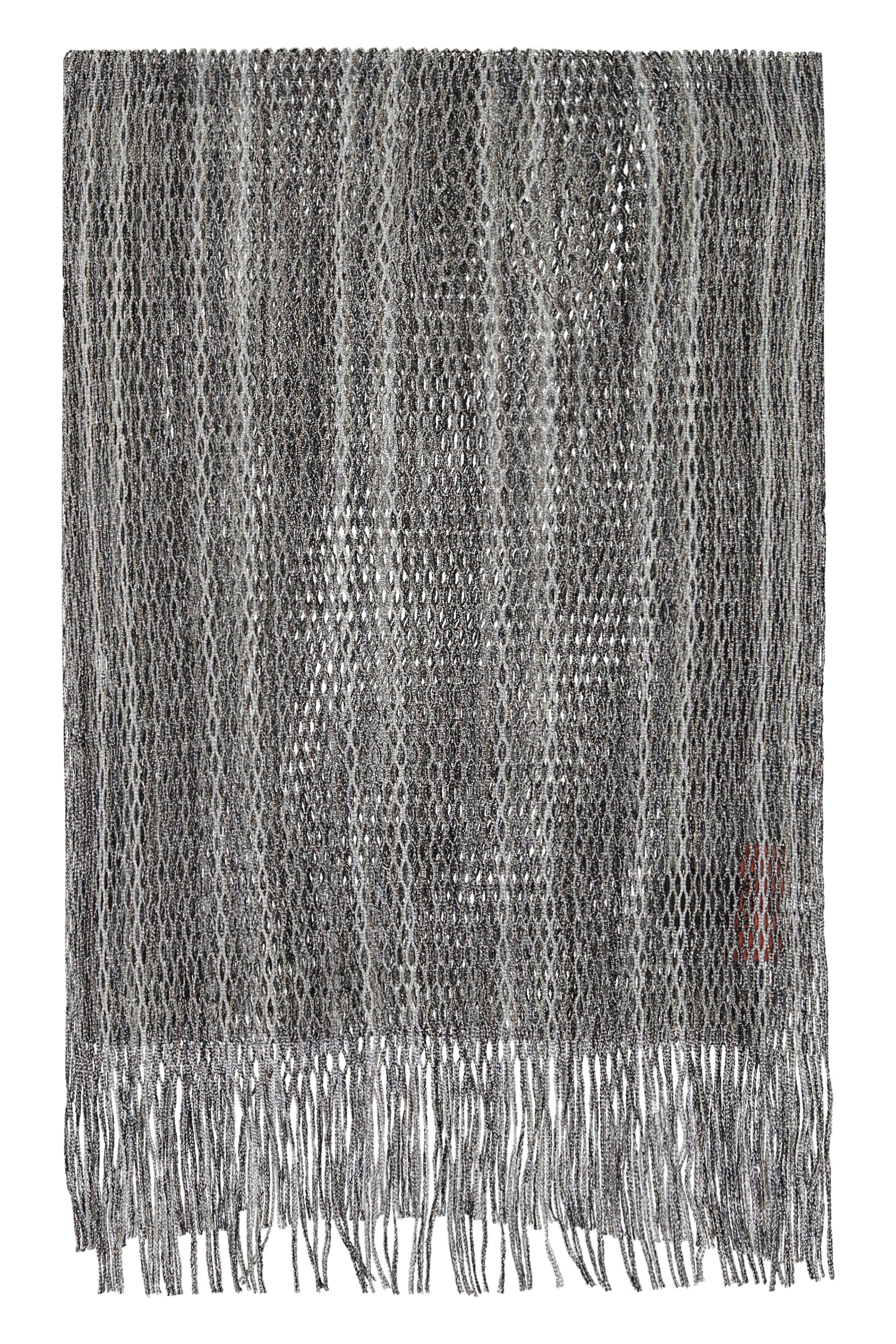 Fringed scarf