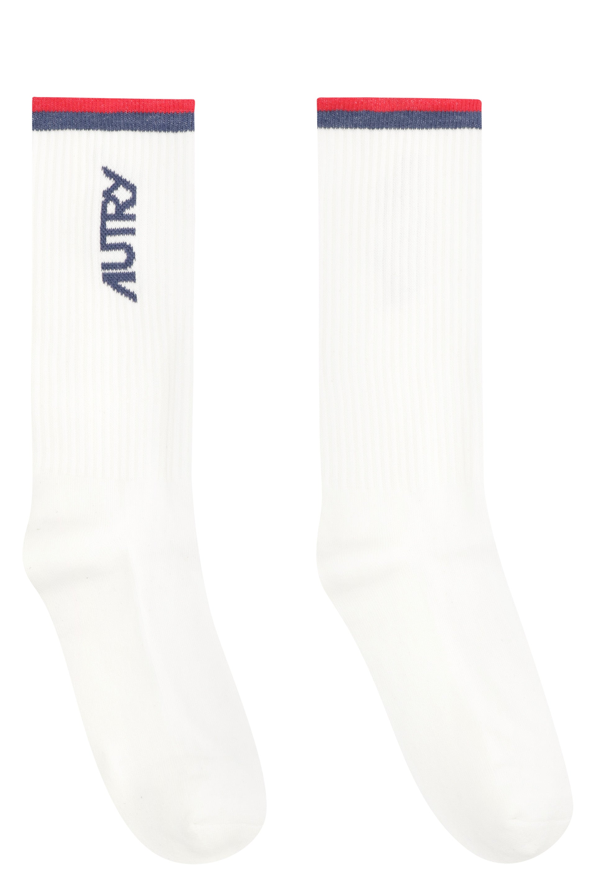 Logo cotton blend socks