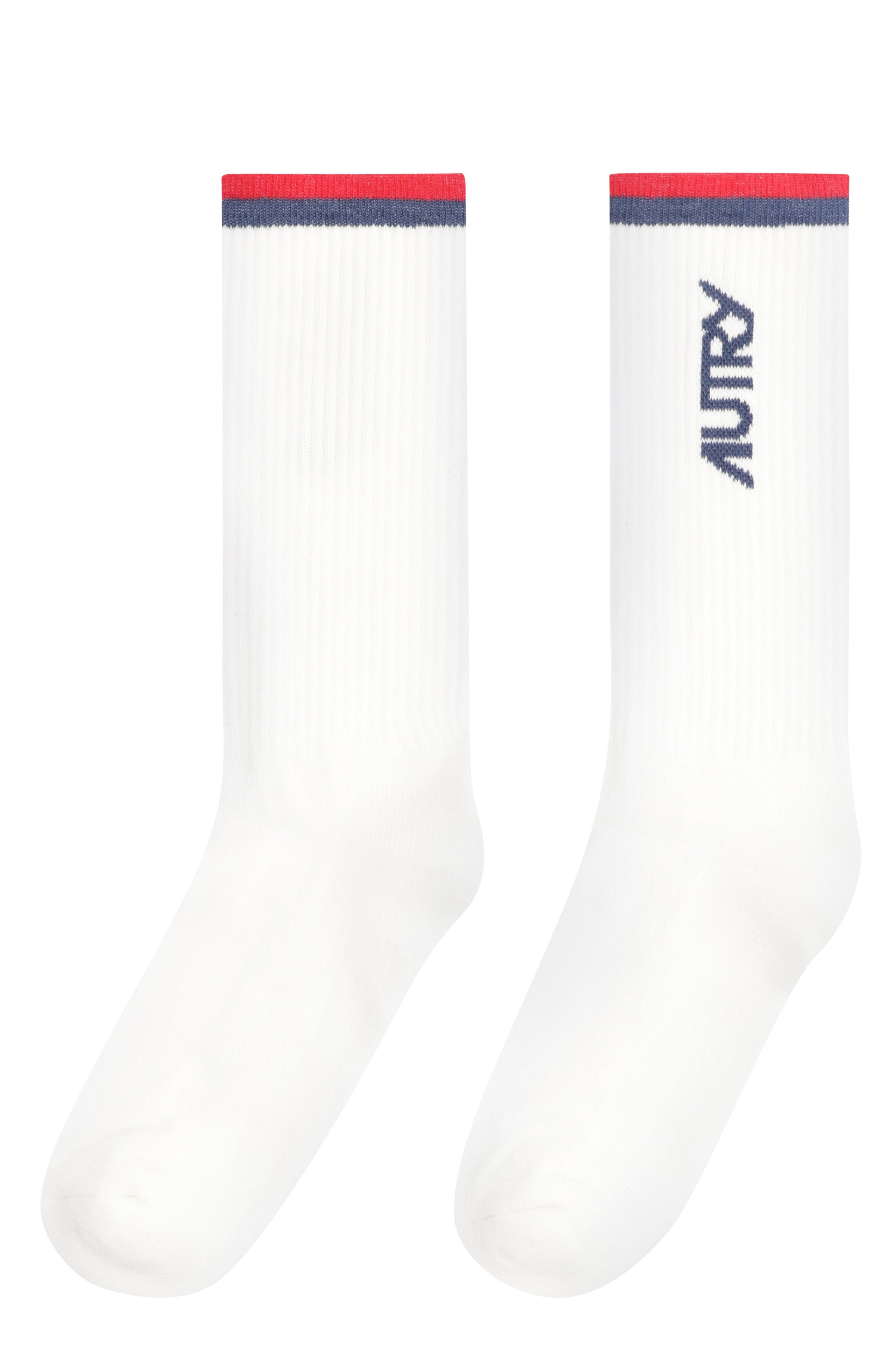 Logo cotton blend socks