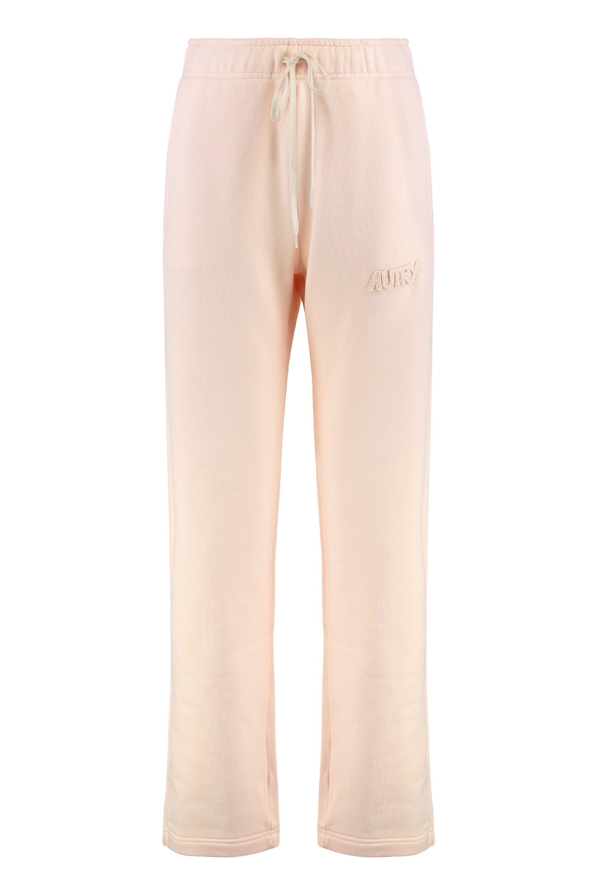 Track pants in cotton with logo