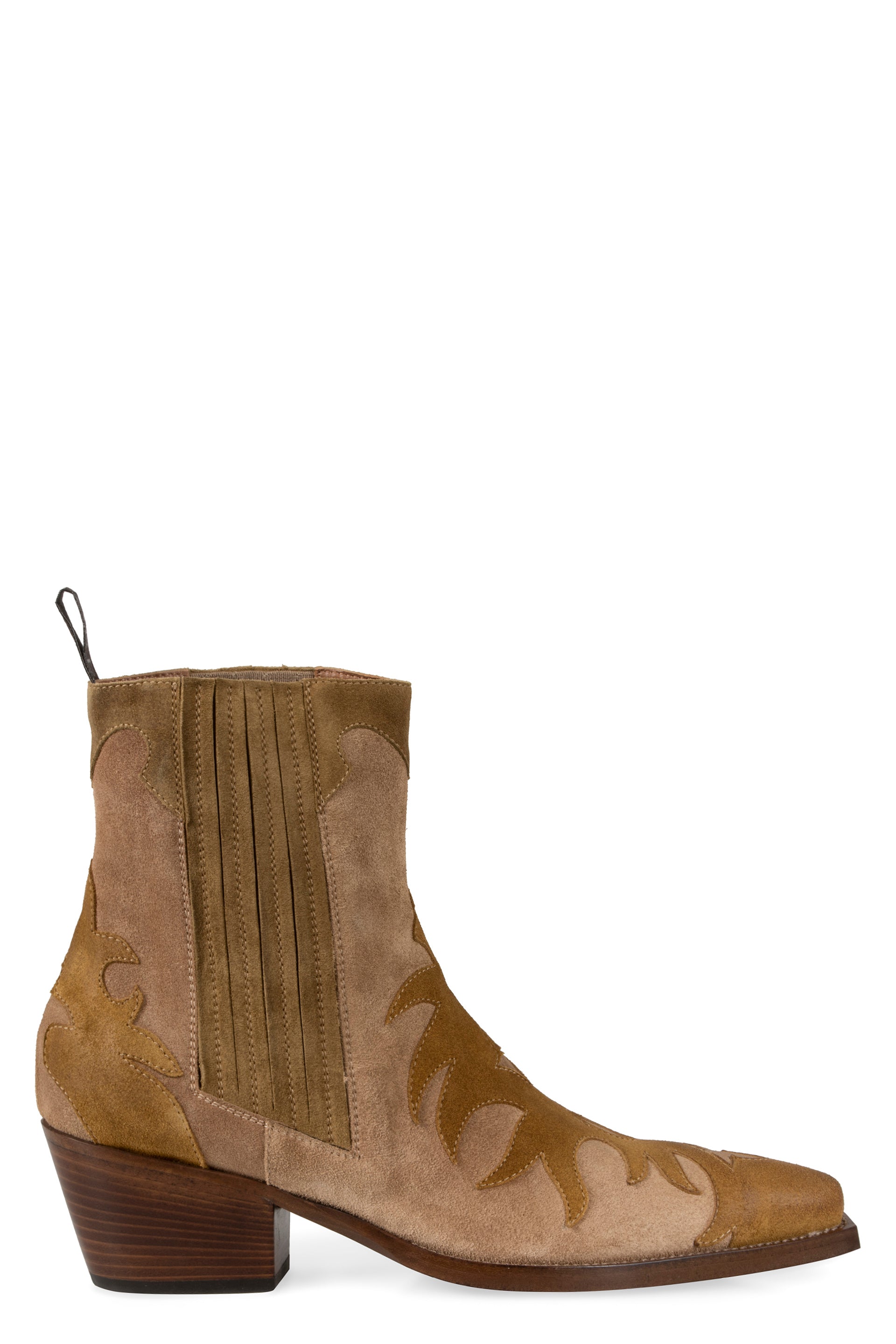 Suede ankle boots
