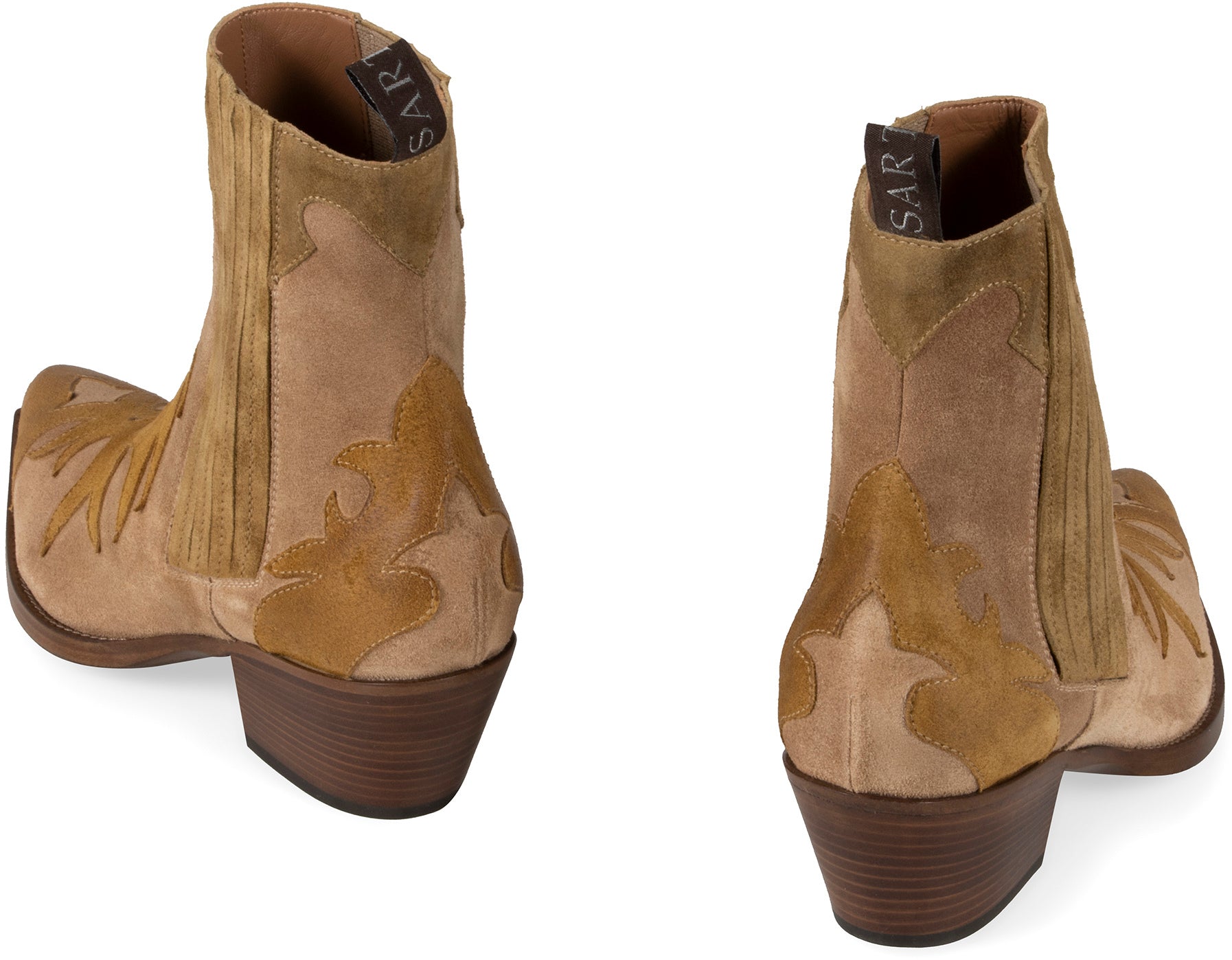 Suede ankle boots