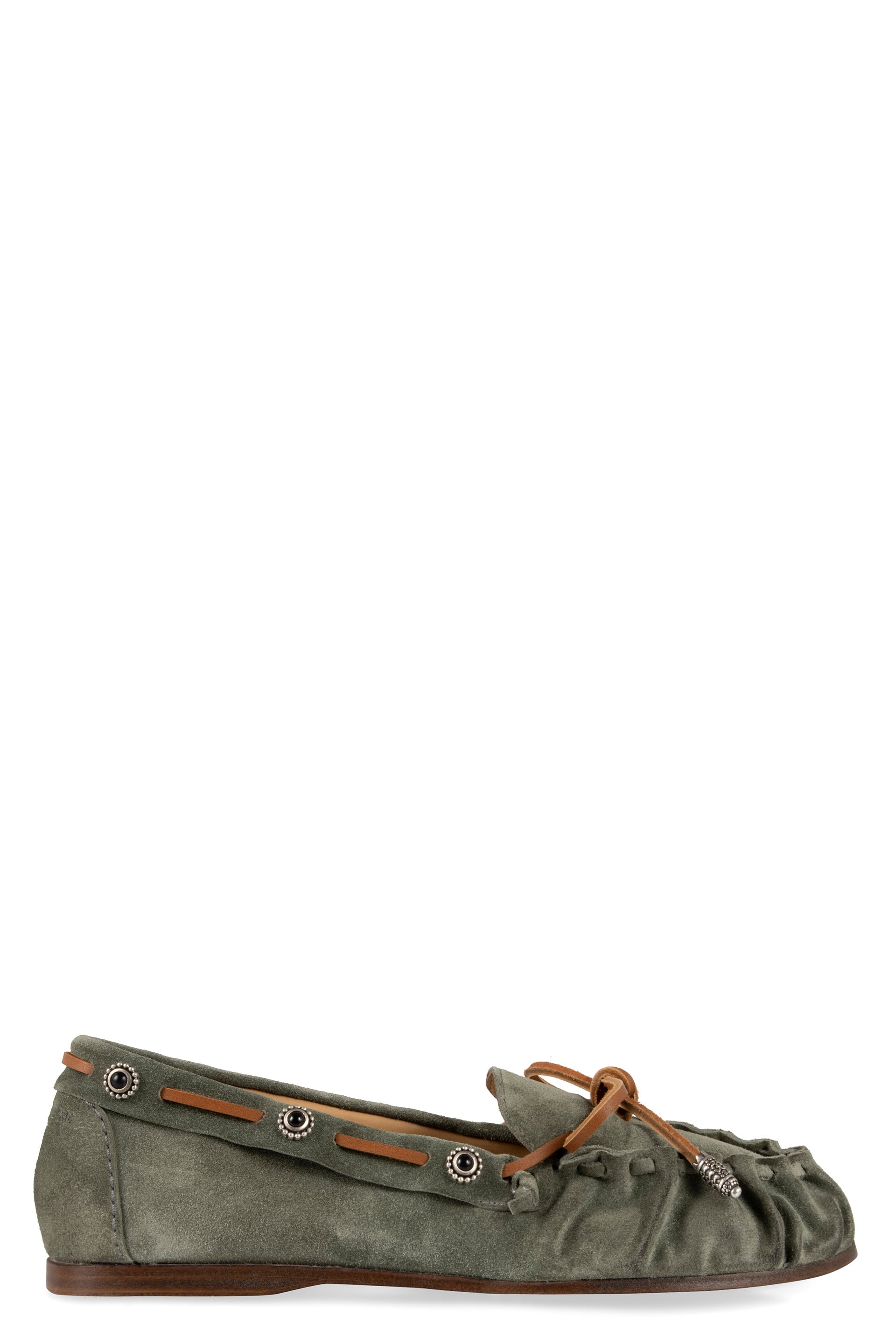 Suede loafers