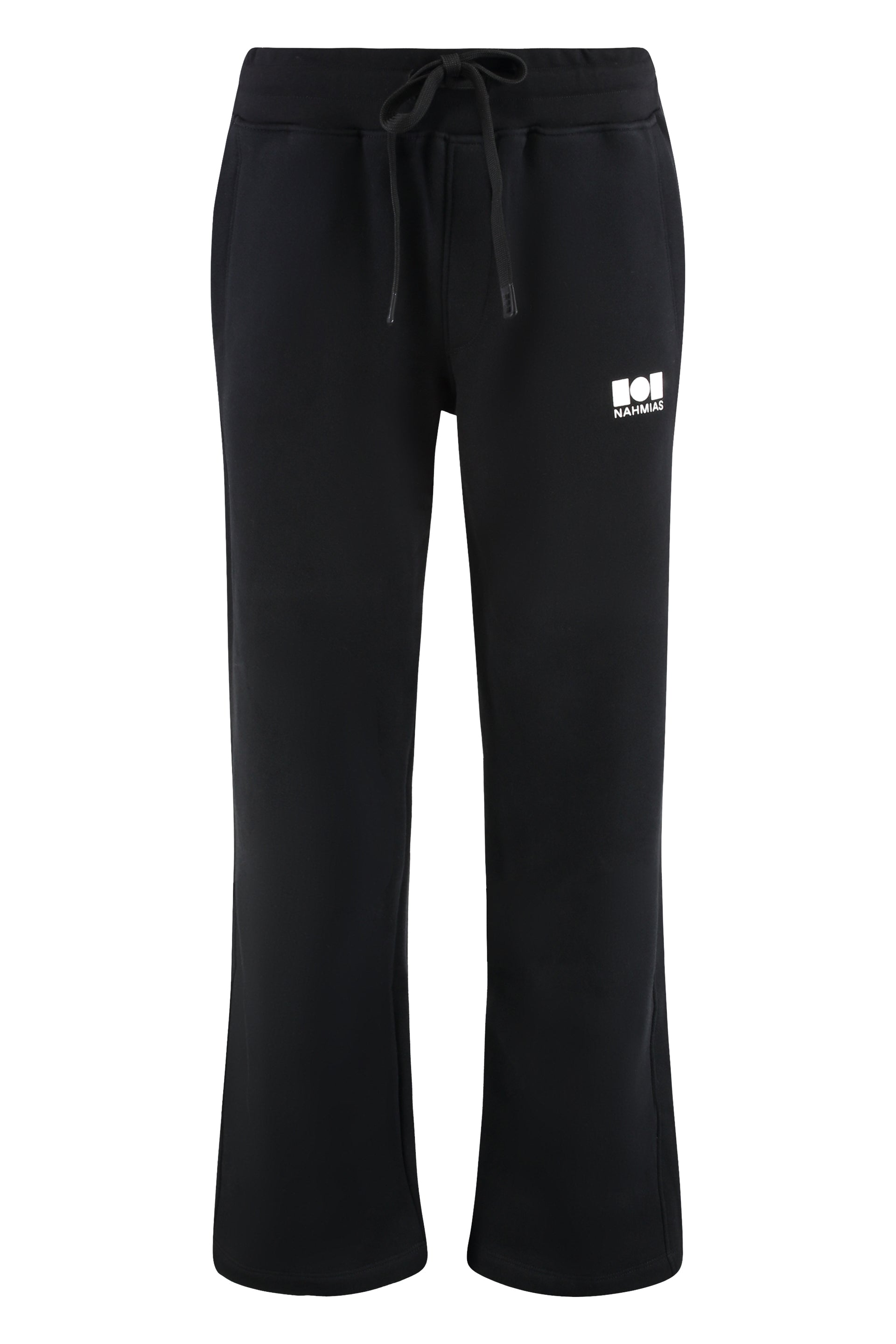 Logo detail cotton track-pants