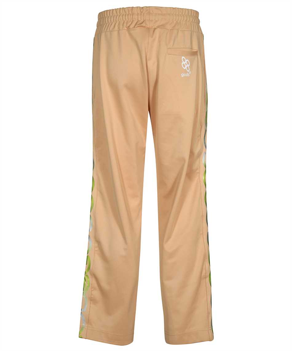 Techno fabric track pants