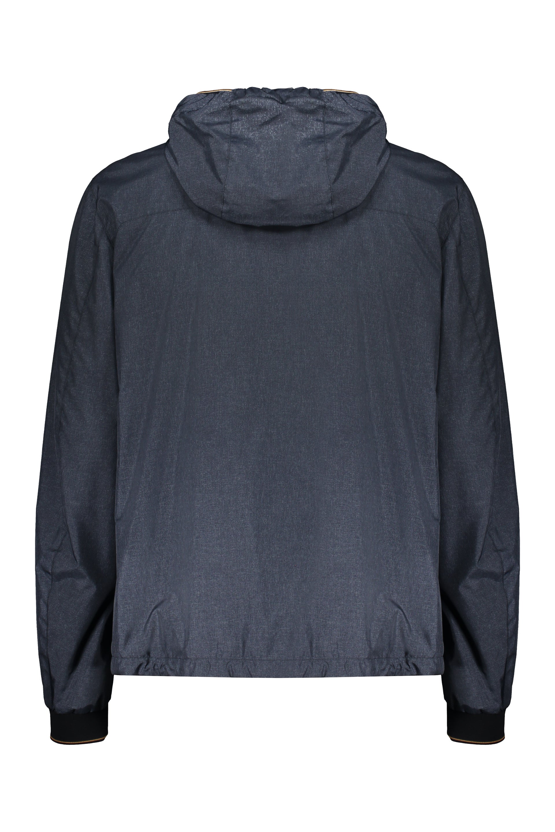 Jacket with zip and hood