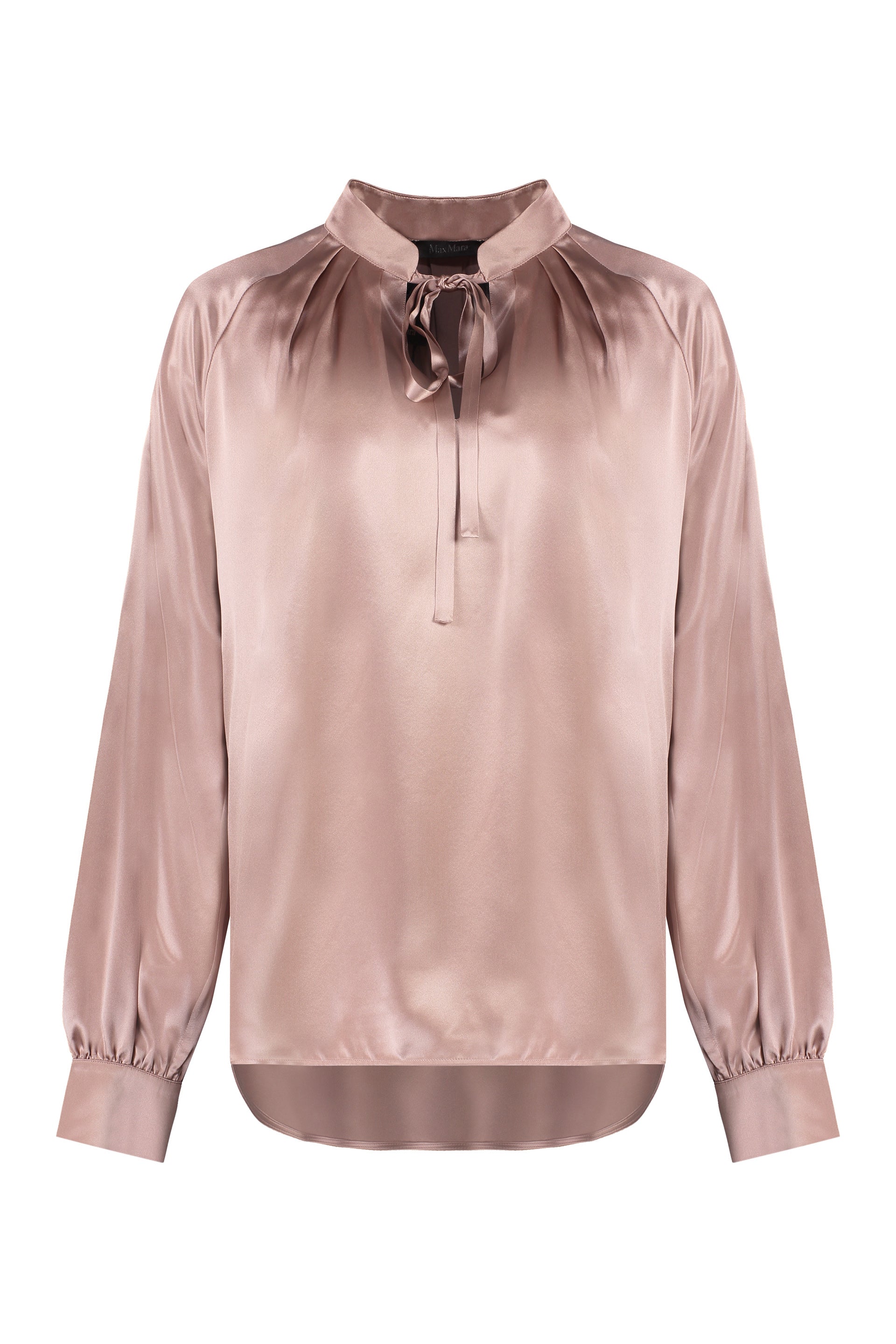 Tamigi Silk blouse with bow