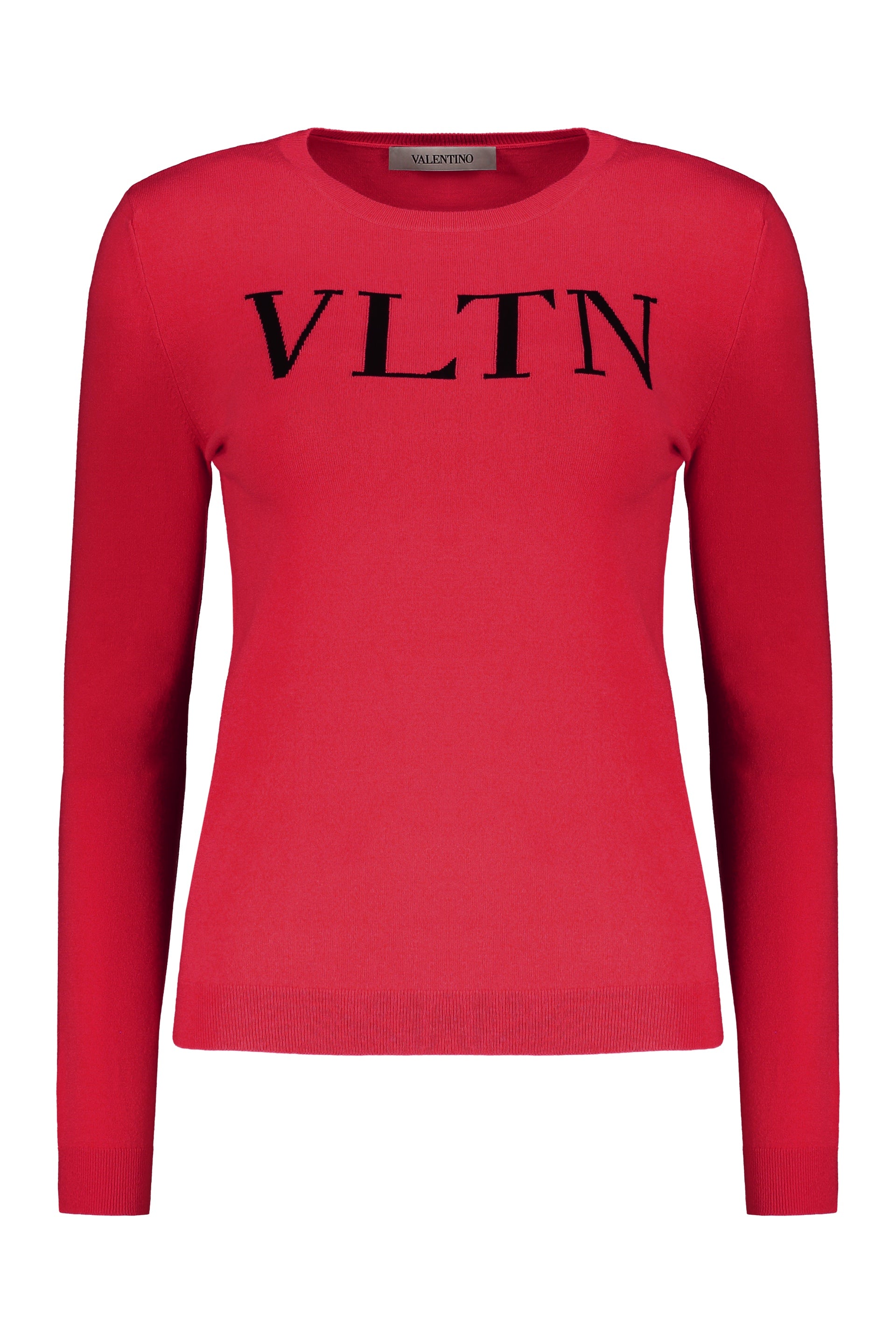 Long sleeve crew-neck sweater