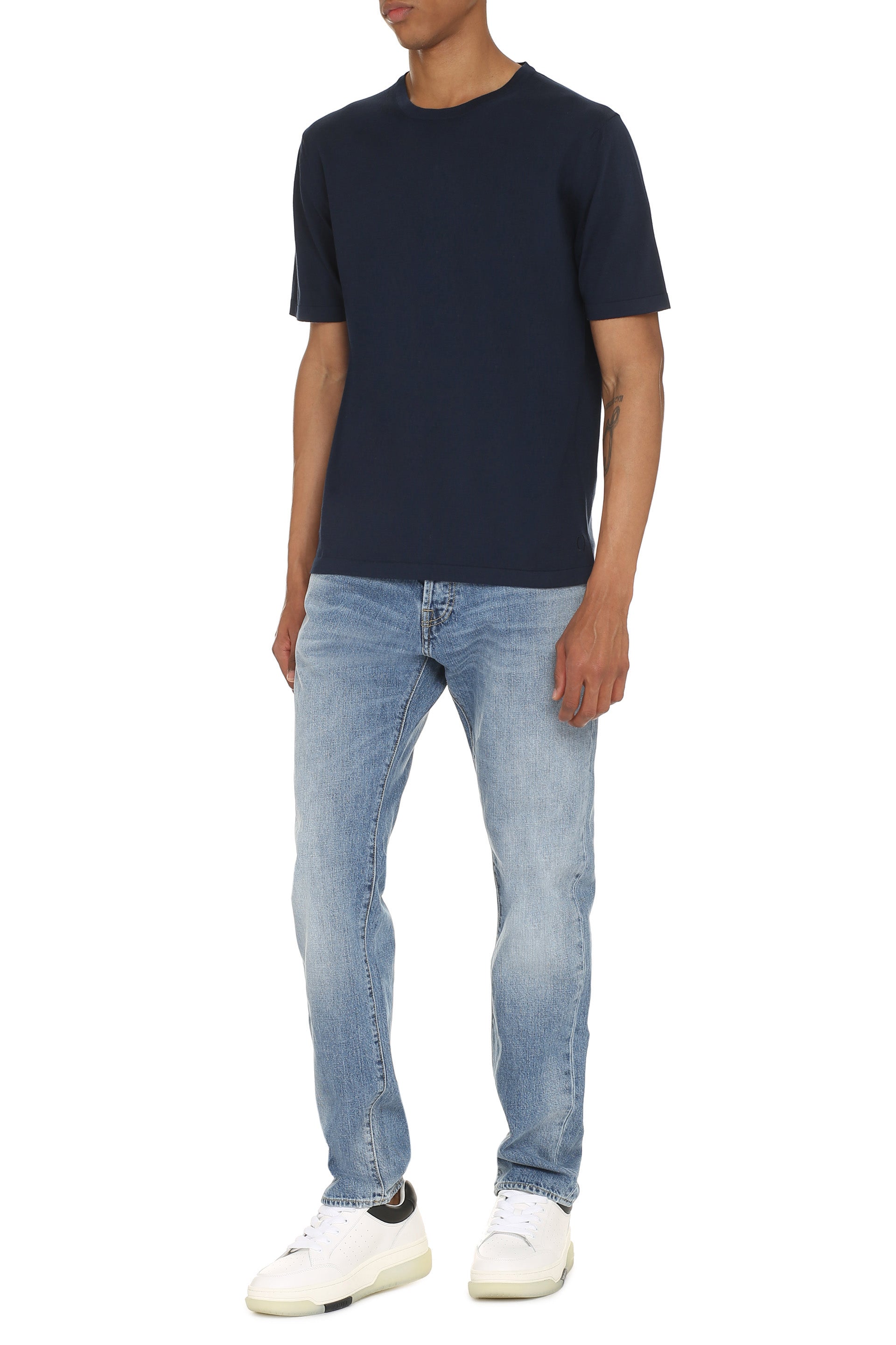 THE (Knit) - Cotton knit T-shirt