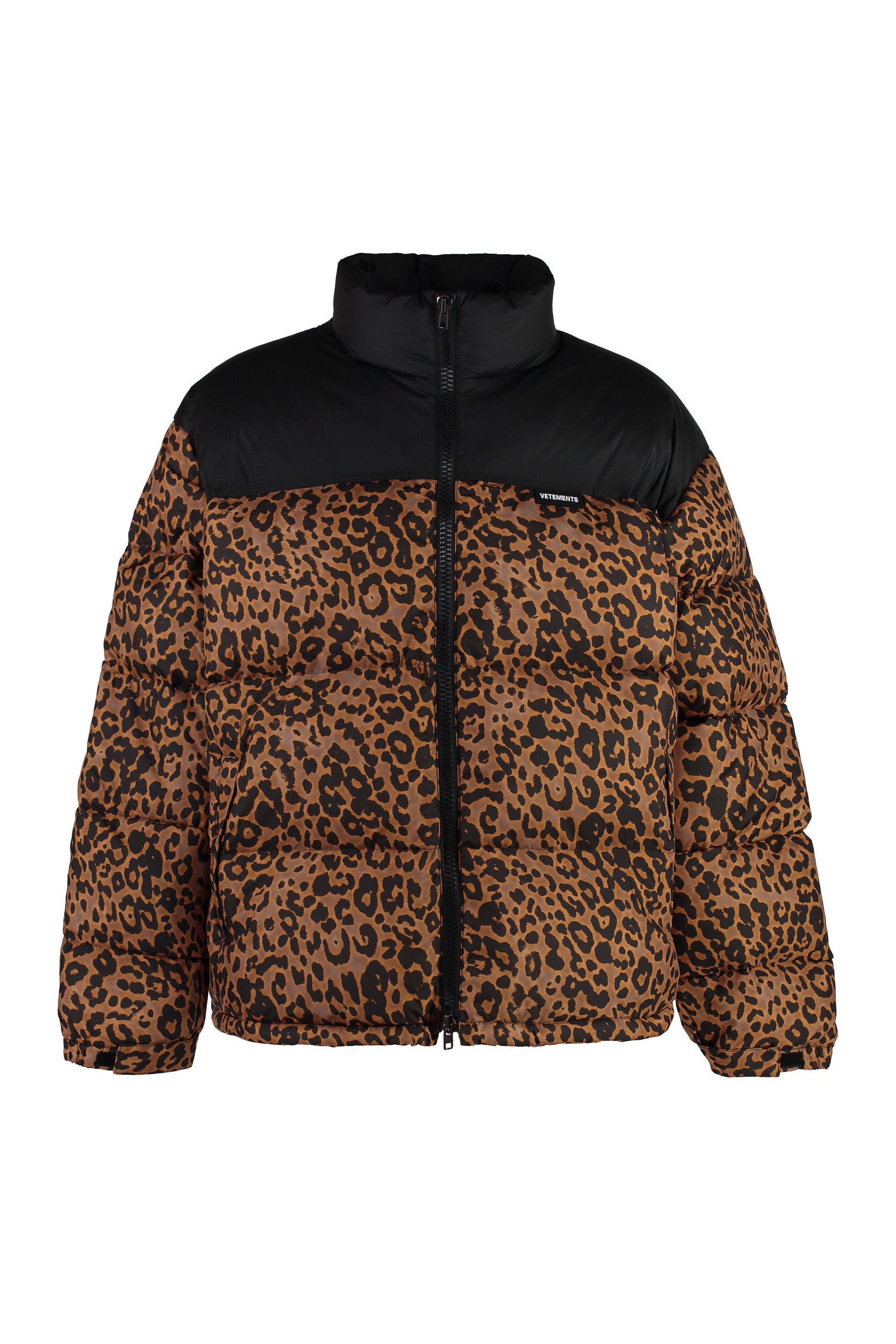 Full zip down jacket