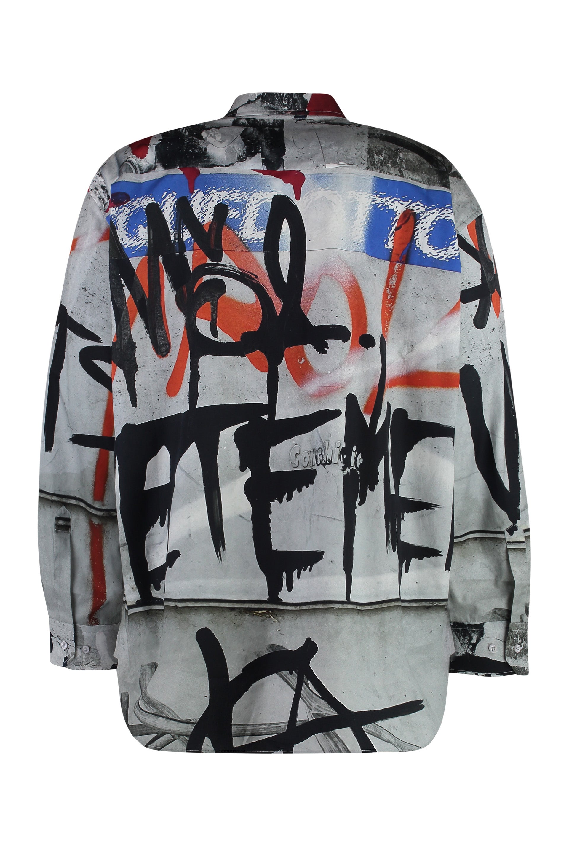 Printed cotton shirt