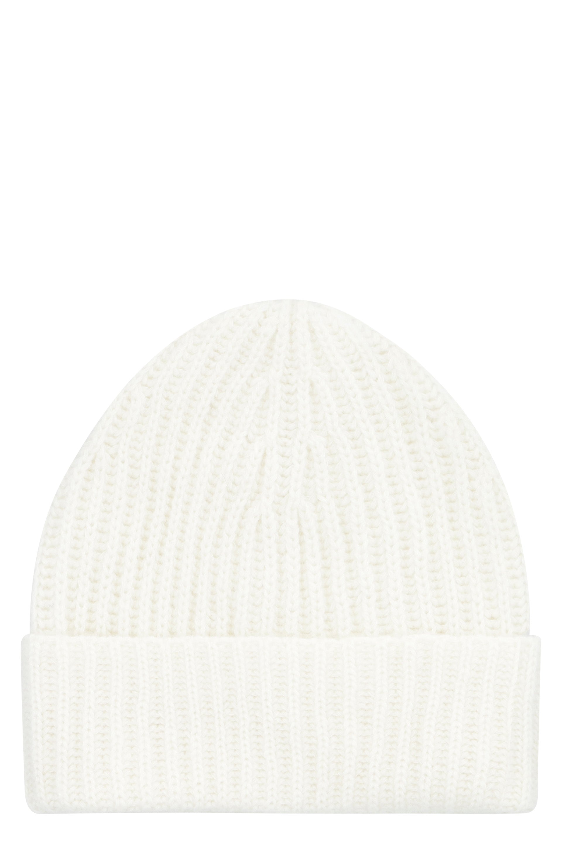 Ribbed knit beanie