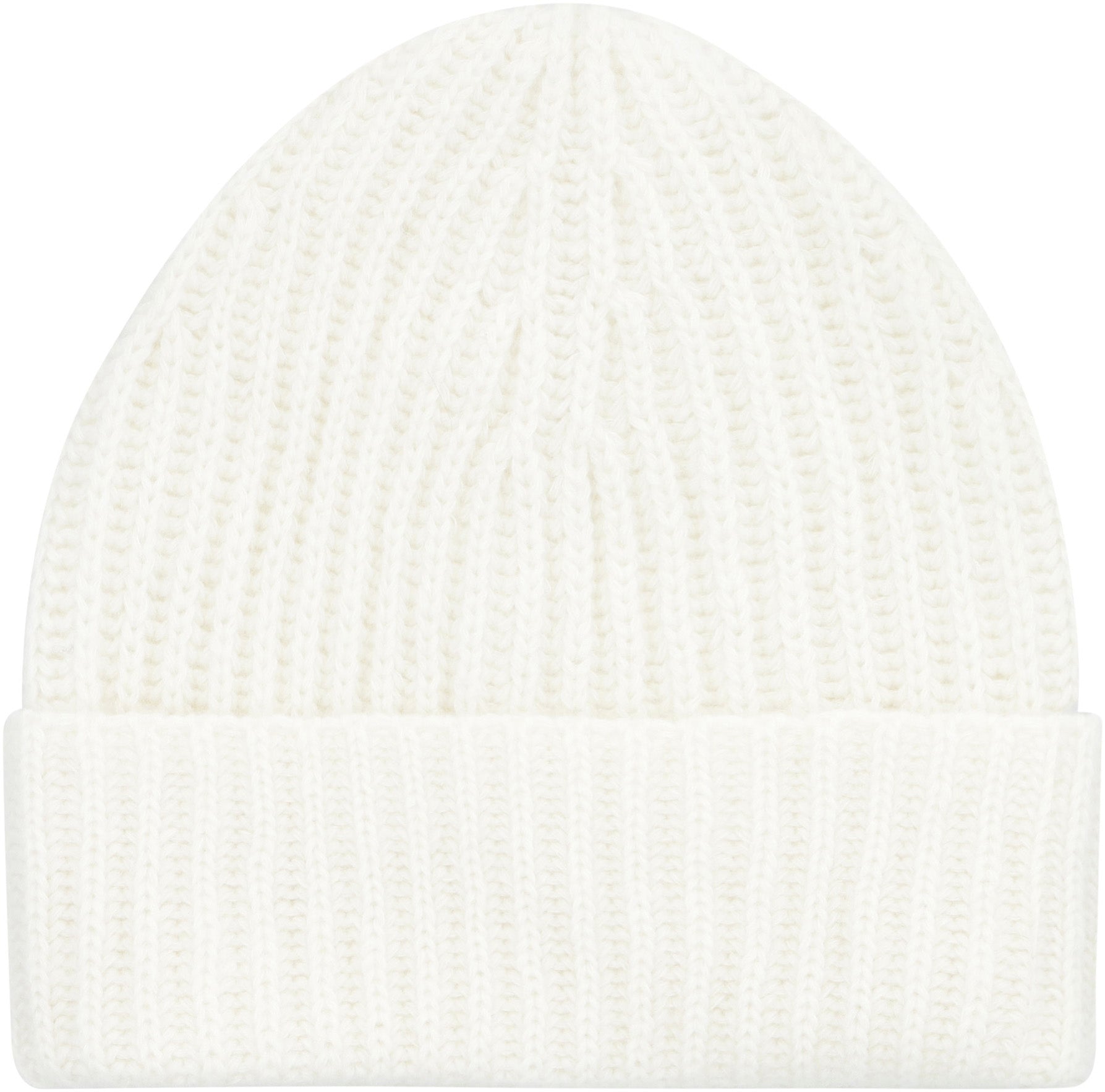 Ribbed knit beanie