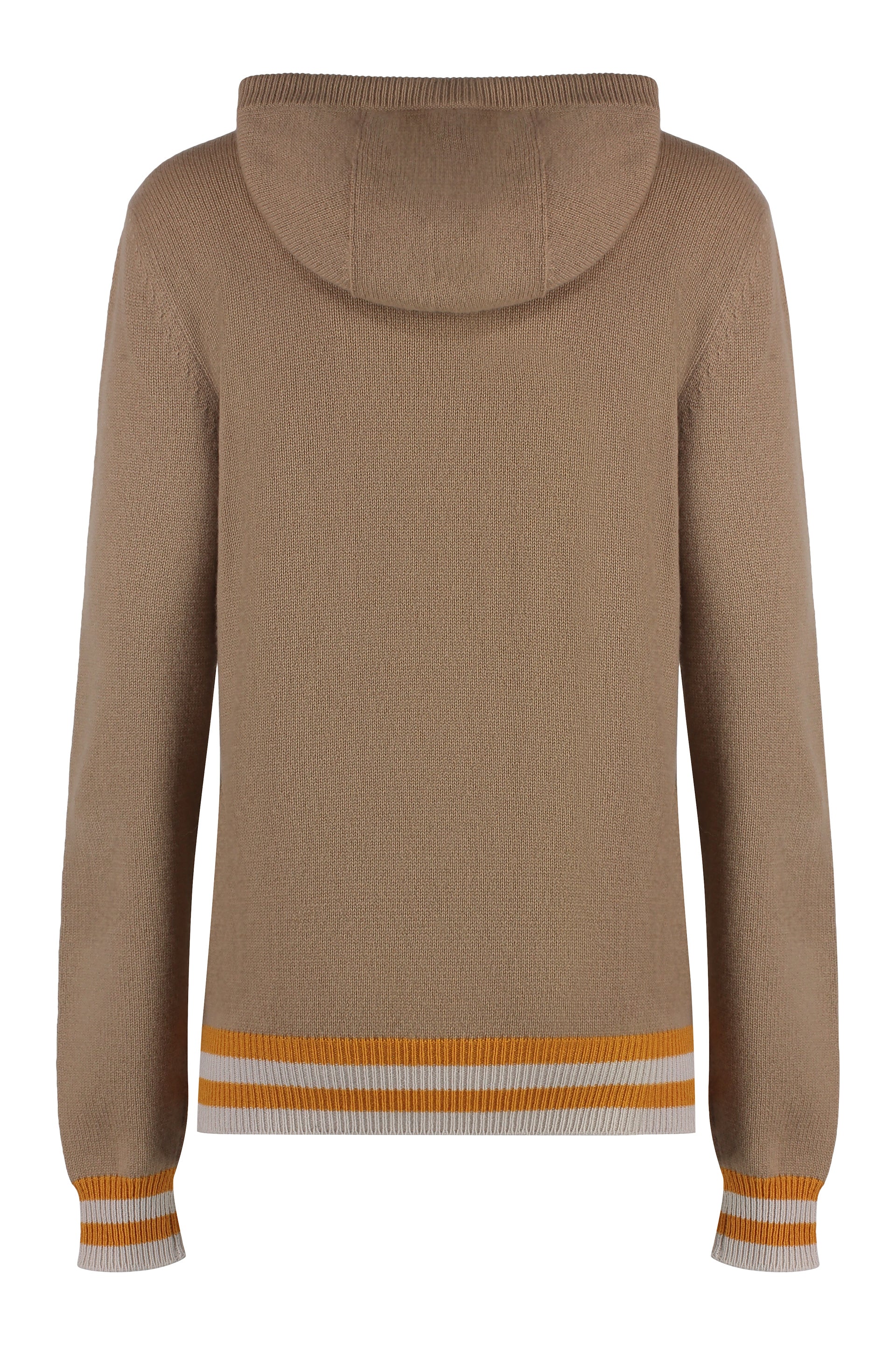 Knitted hoodie