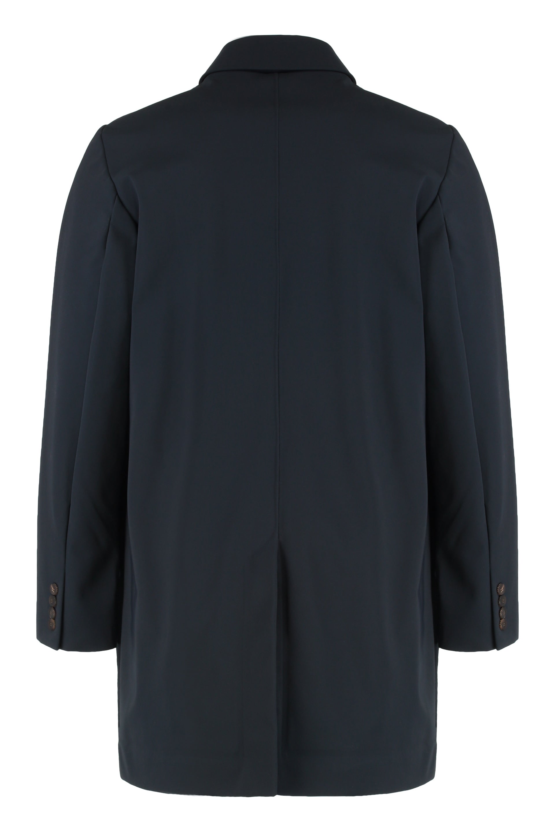 Technical fabric coat