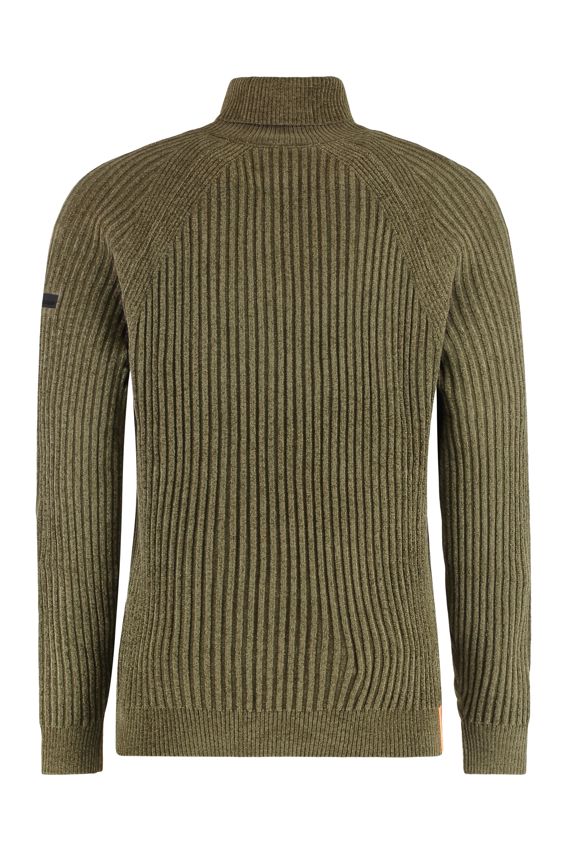 Velvet Rave Turtleneck sweater with ribbing