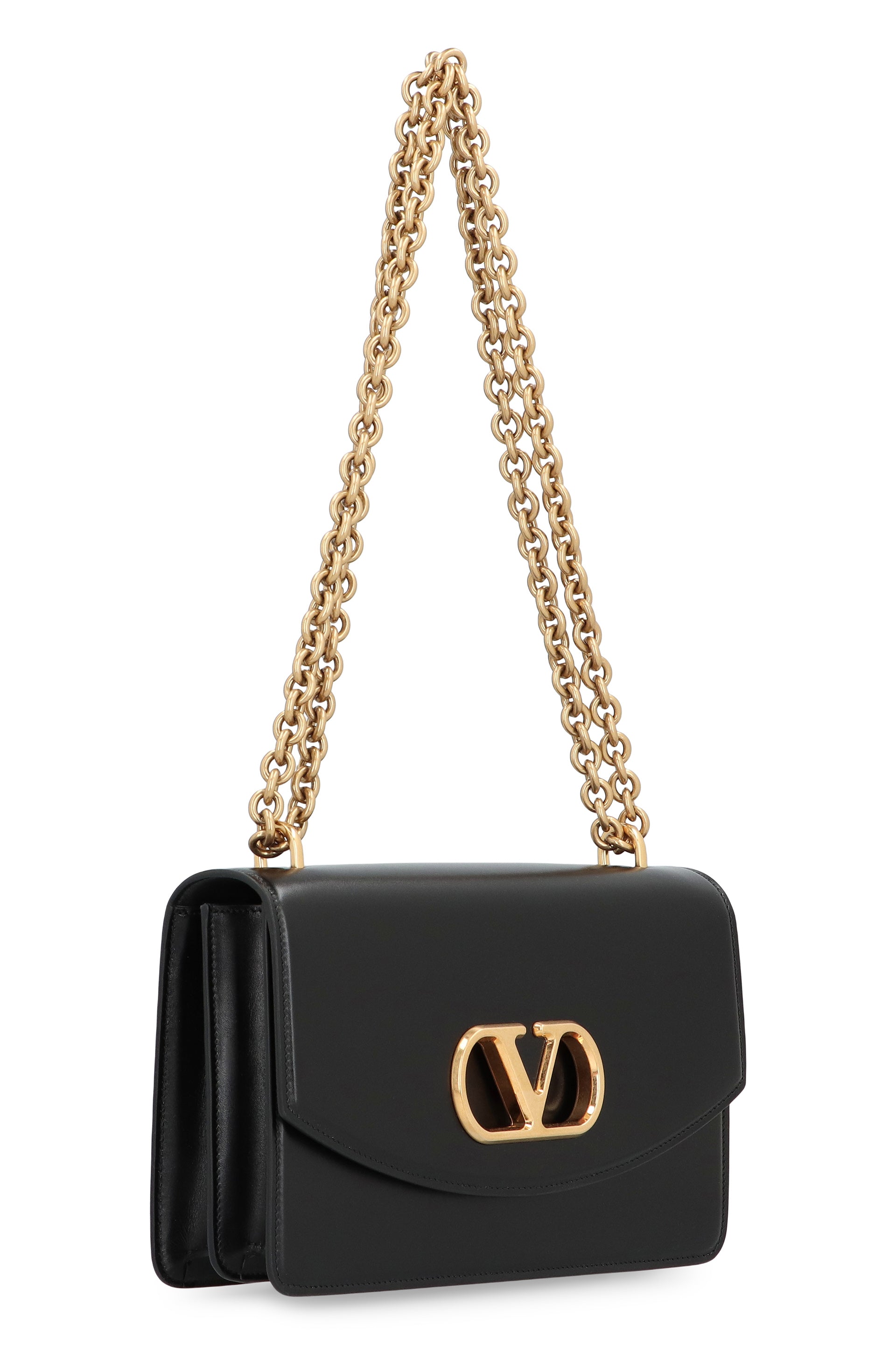 Valentino Garavani - Vain leather shoulder bag