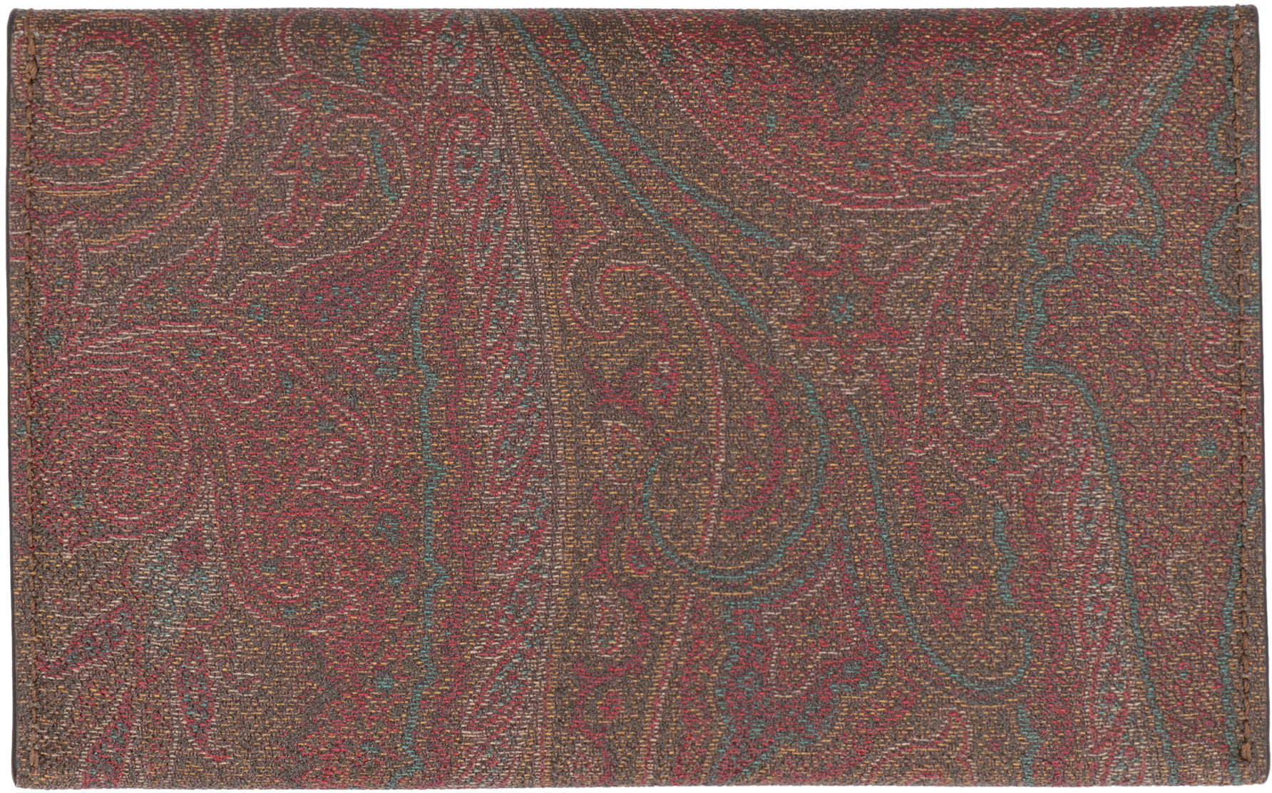 Paisley print pouch