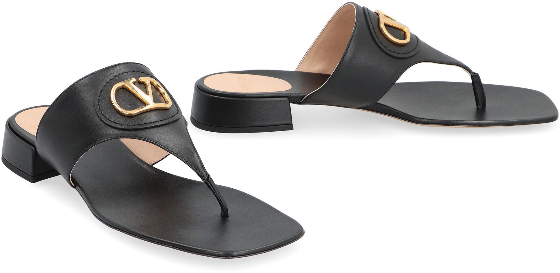Valentino Garavani - VLogo Signature Leather slides