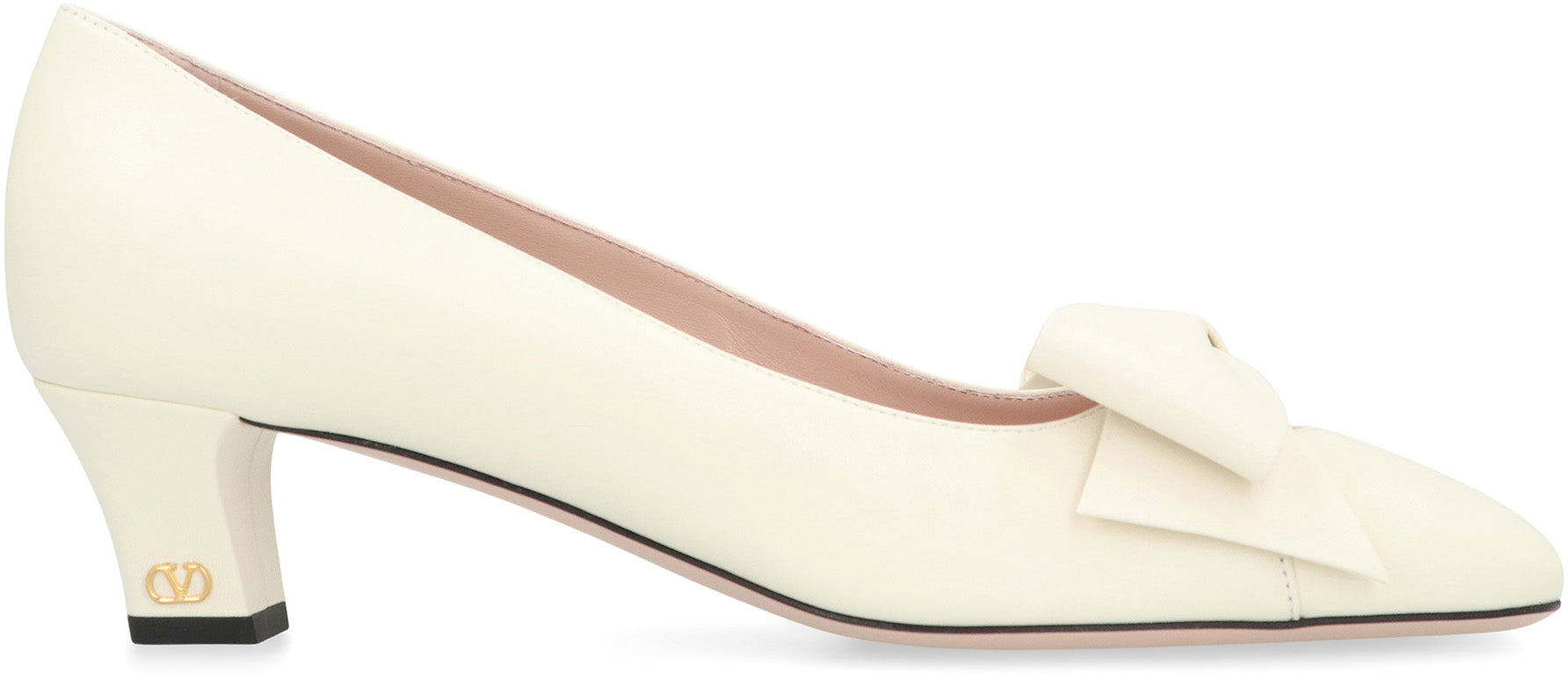 Valentino Garavani - Bowow leather pumps